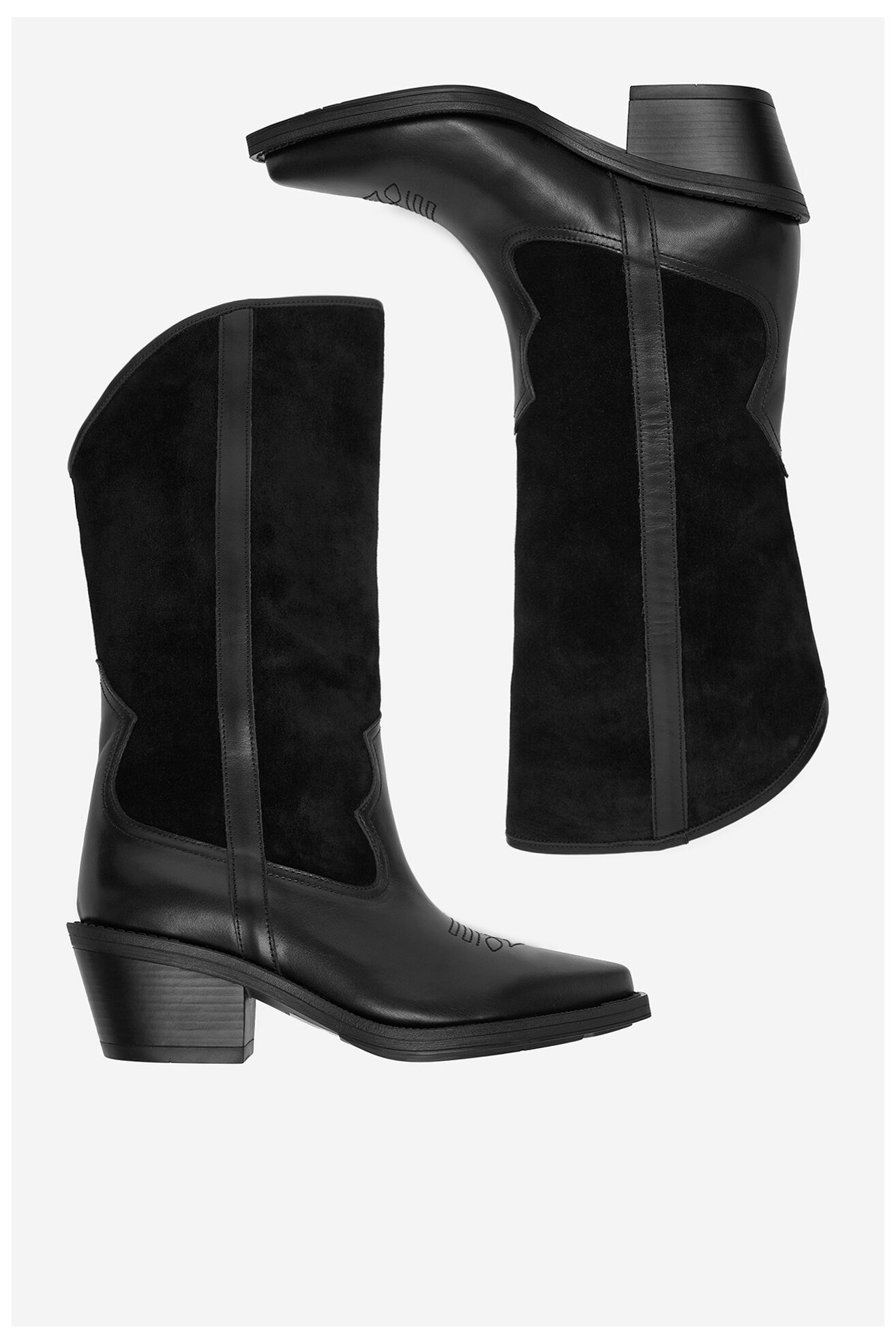 Kozaki Badura EO-BAYLOR-07101 Czarny