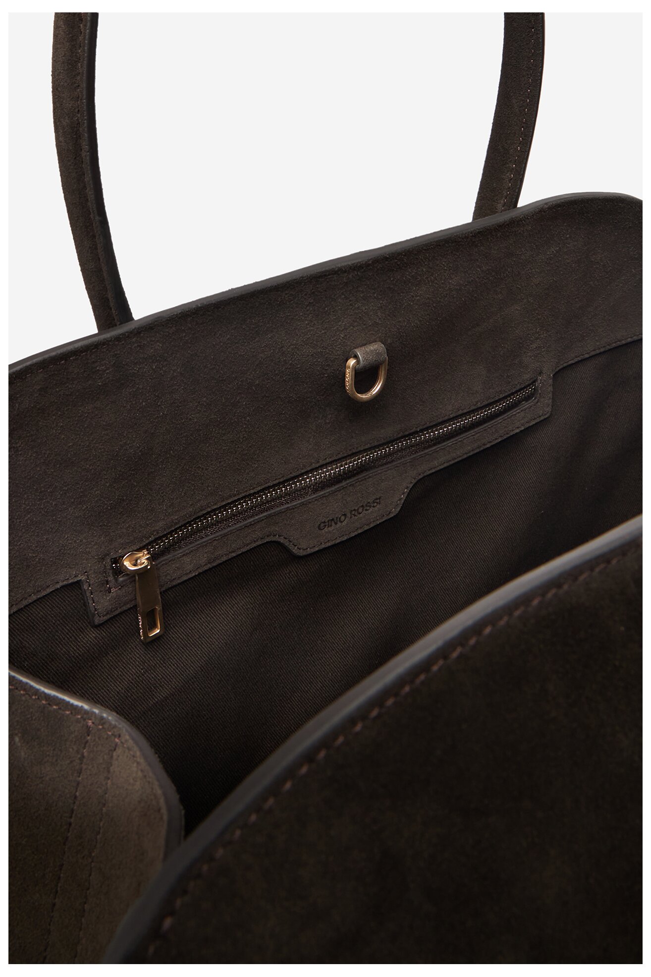 Сумка З Ремінцем Gino Rossi EO-LAURA-LA224-19139 ТЕМНО-КОРИЧНЕВИЙ