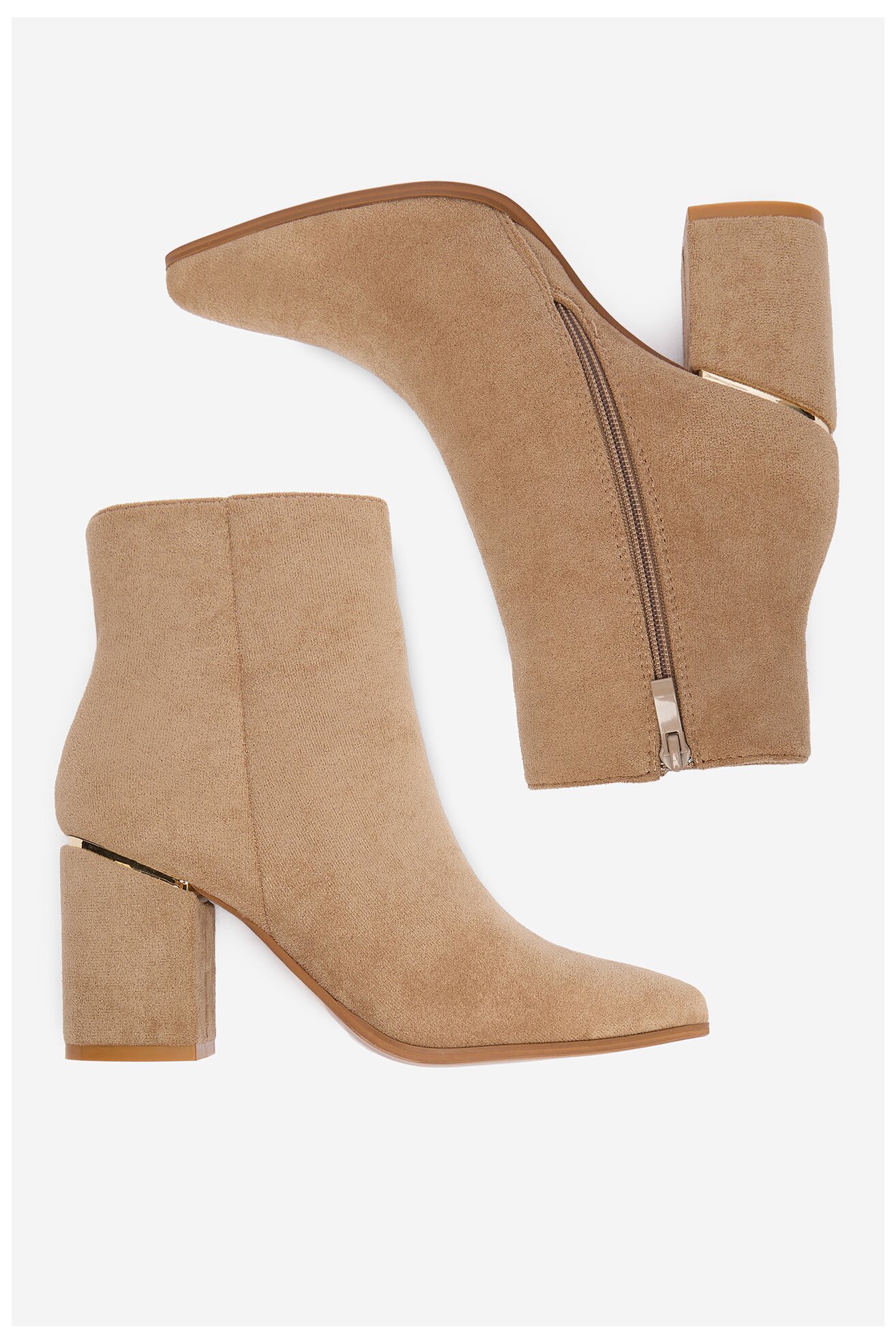 Kotníková obuv DeeZee 5628-1 KHAKI