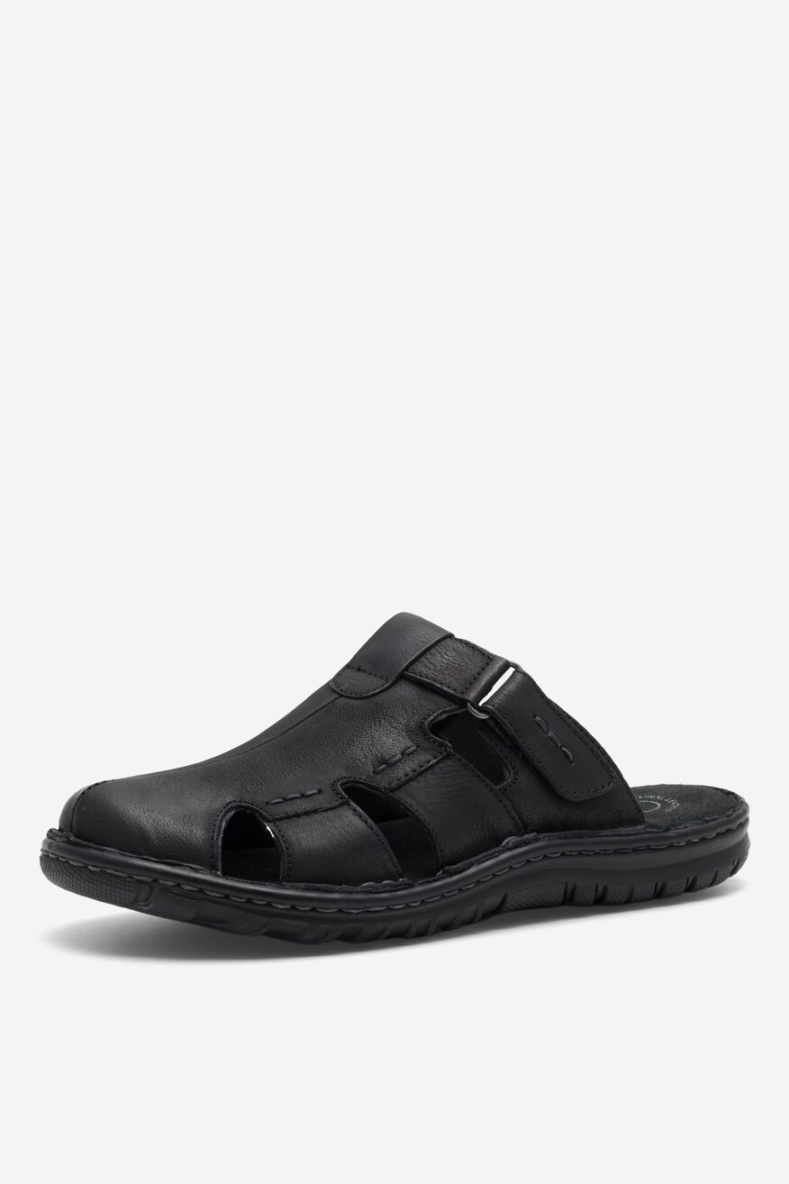 
                Go Soft - Klapki skórzane - 5904862855424