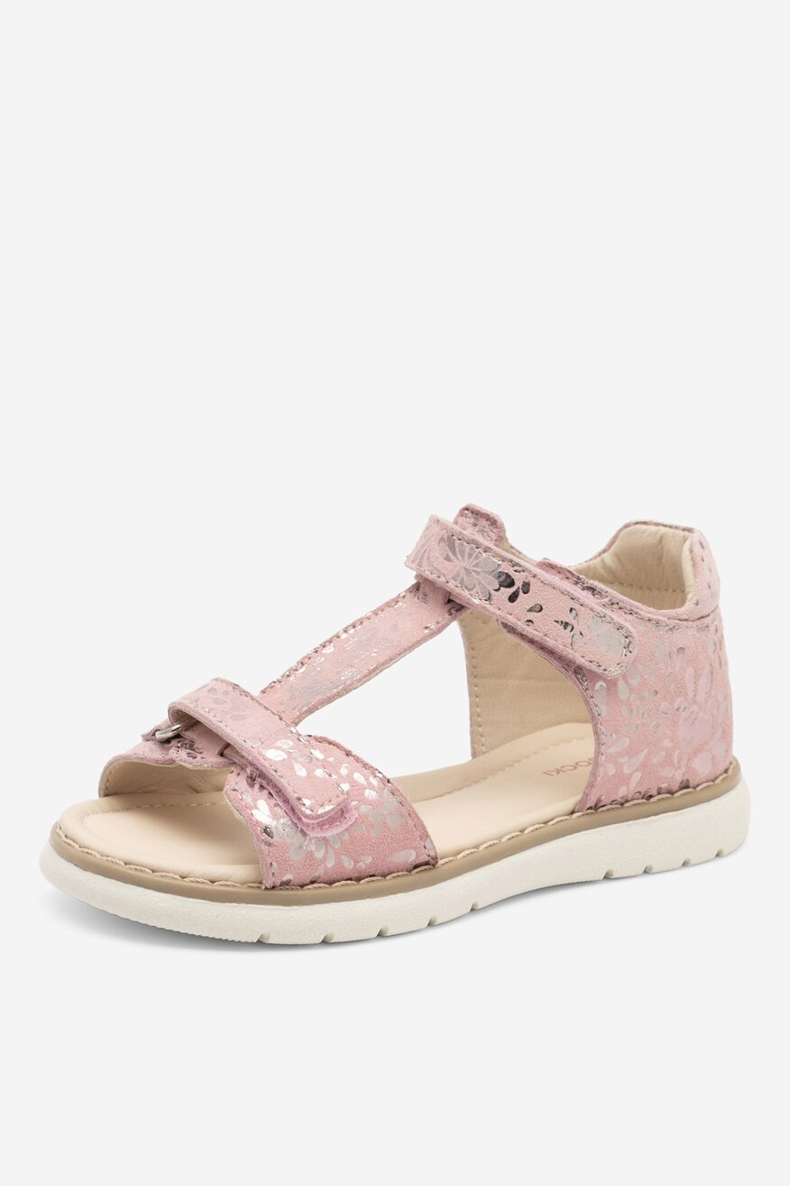 Lasocki Kids - Skórzane sandały - 5905588554462