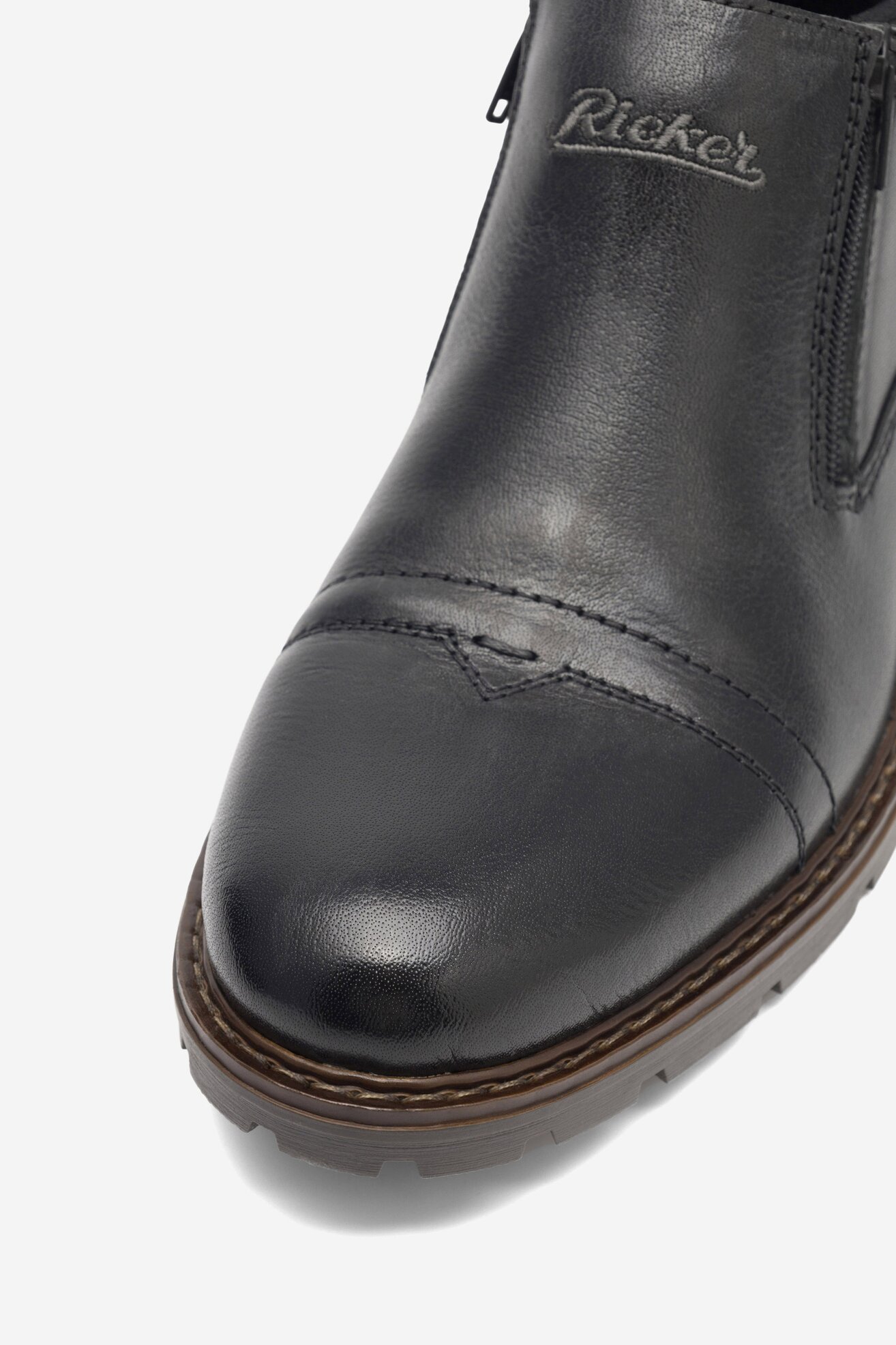 Kratke čizme Rieker 12194-00 CRNA