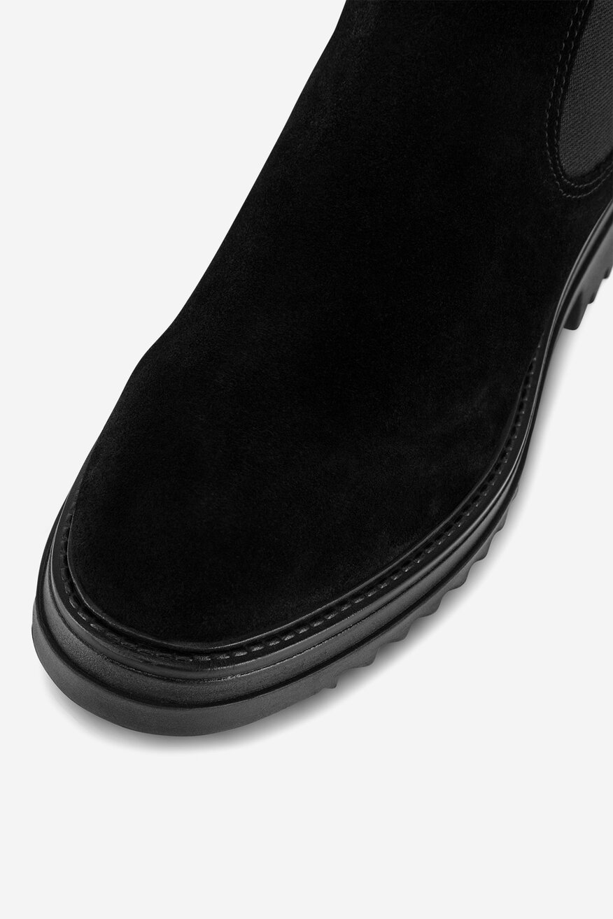 Mexx - Sztyblety zamszowe ocieplane - 5905588961345