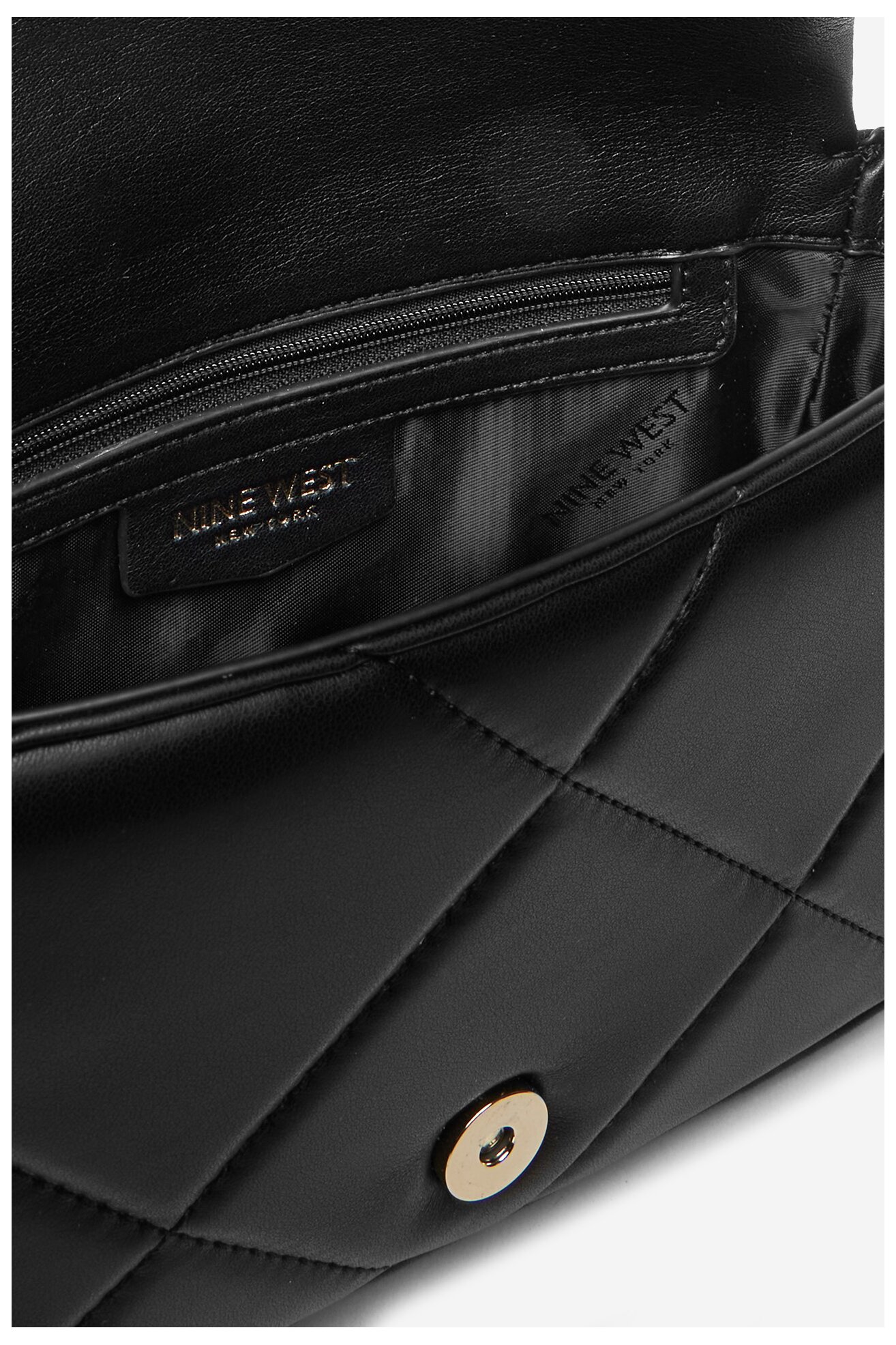 Kézitáska NINE WEST CEO-ANNA-LA482-3299 FEKETE