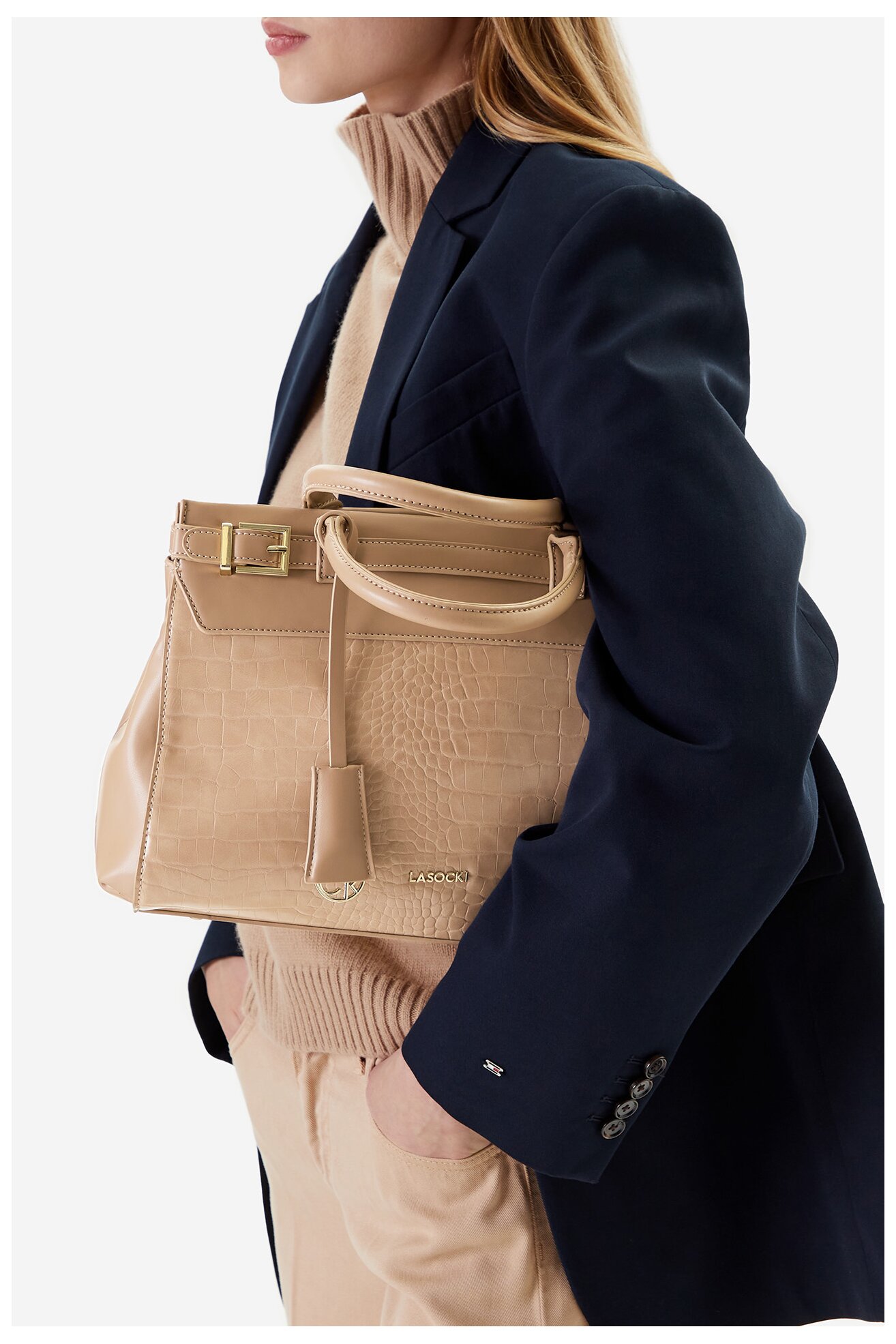 Kézitáska Lasocki C-LSK-M-005-08 BÉZS