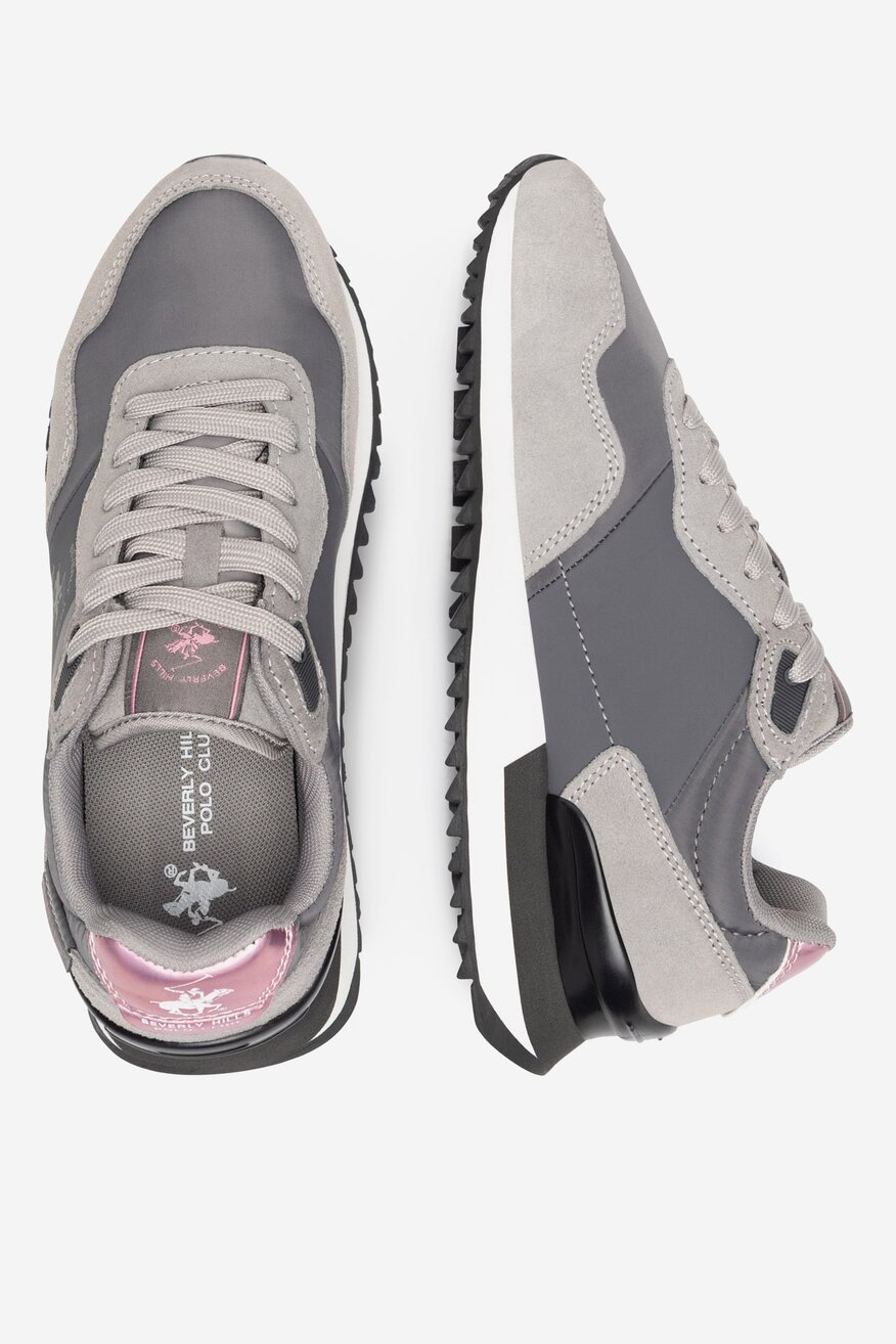 
                Спортни обувки Beverly Hills Polo Club СИВ - 5905588891499