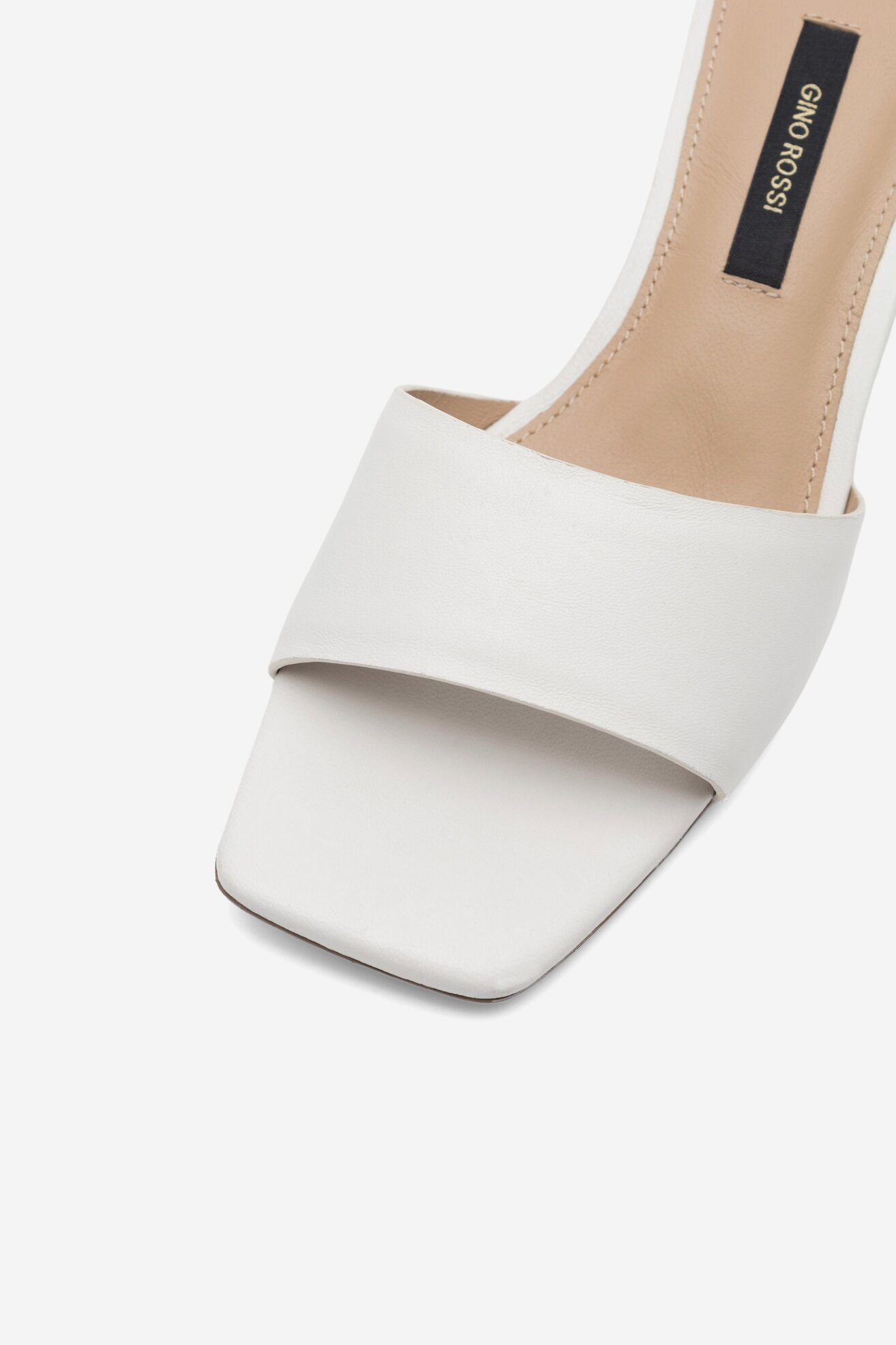 Klapki Gino Rossi YASSMIN-108130 Biały