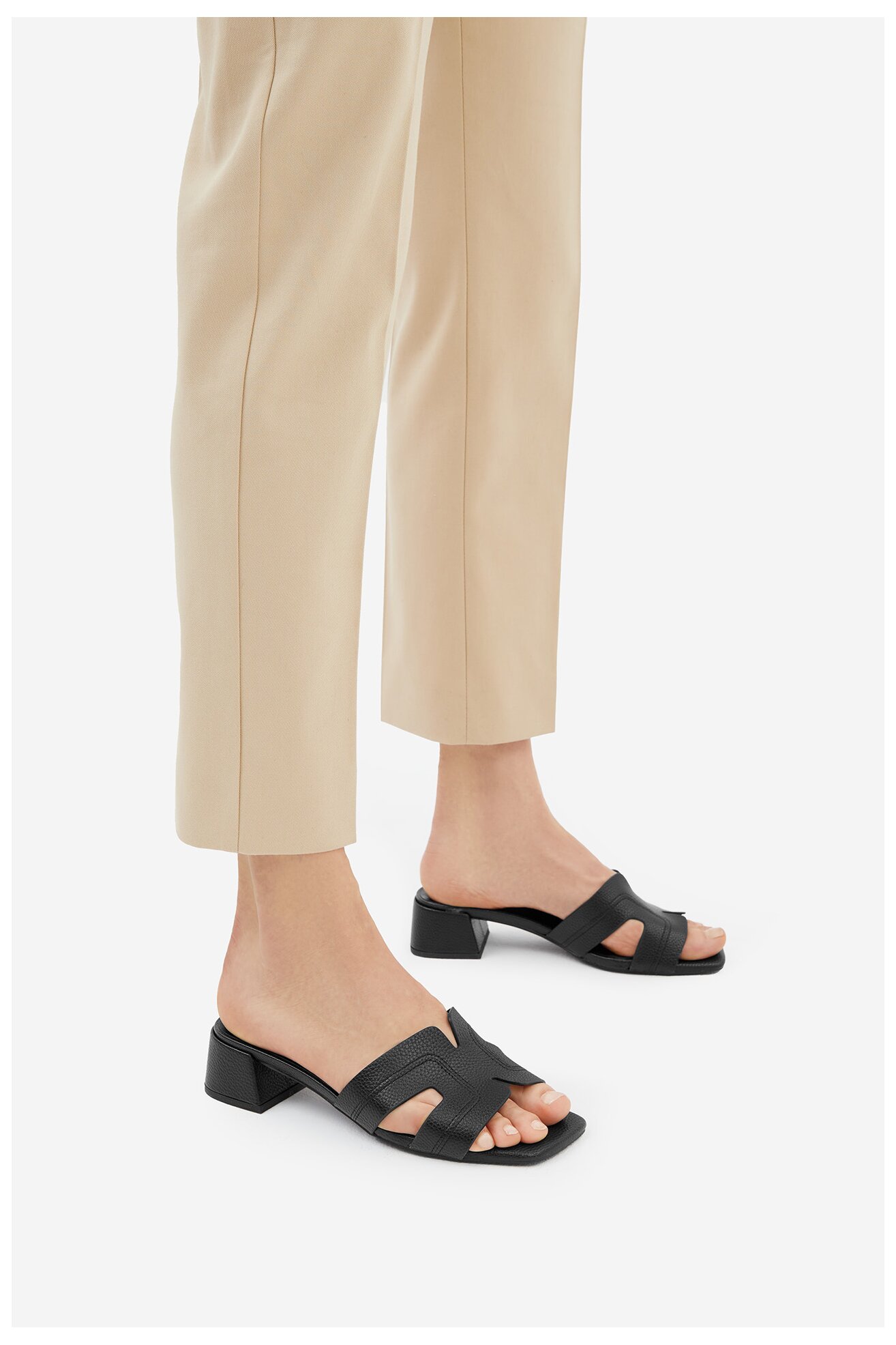 Klapki Jenny R255SS00541 Czarny