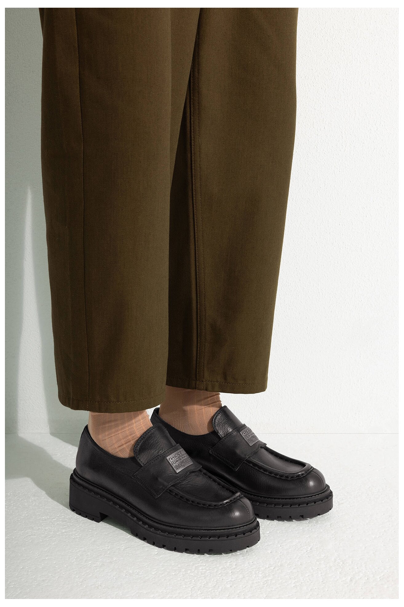 Mocasini G-STAR RAW EO-DOLUNAY-25FW05 NEGRU