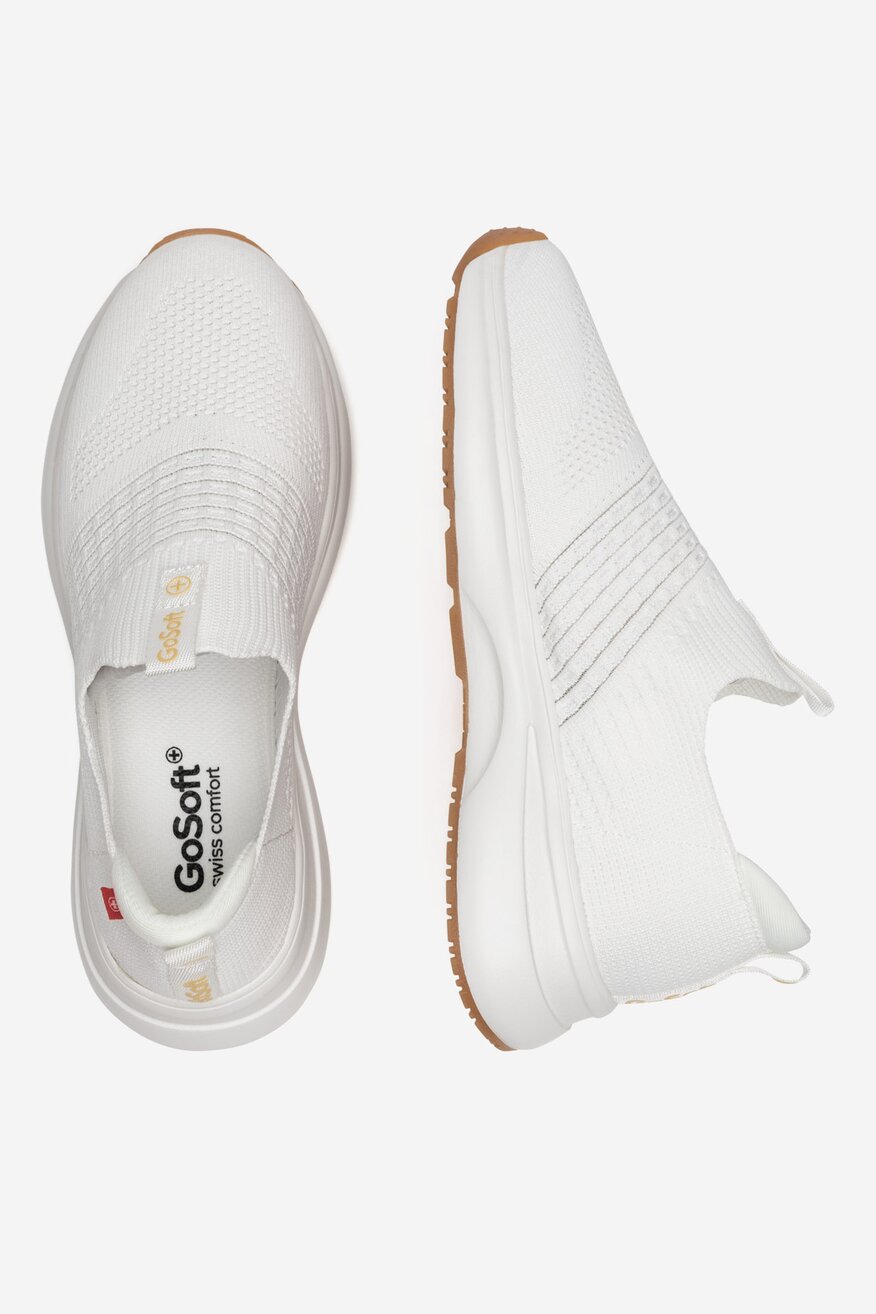 Sneakerși Go Soft ALB - 5905588700449