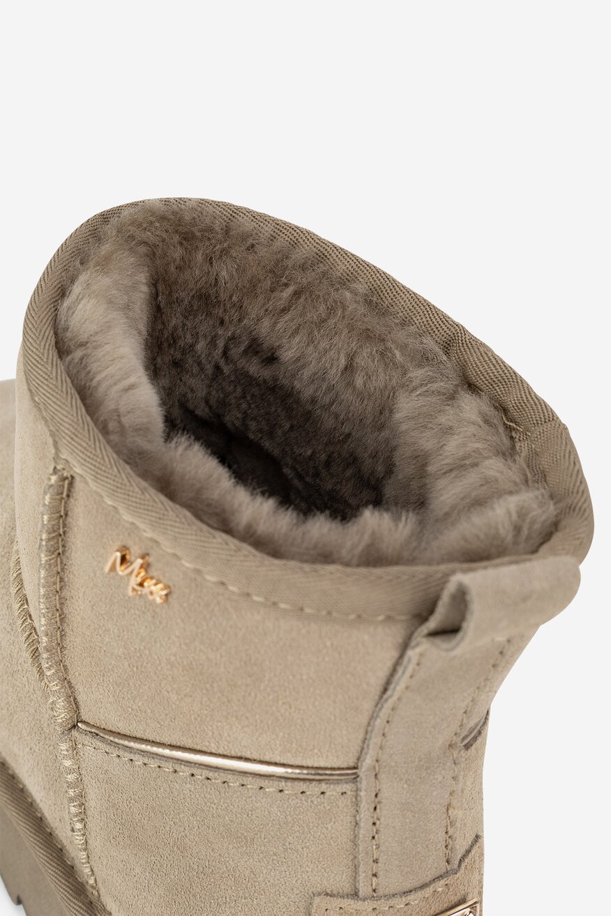 
                Kotníková obuv Mexx TMAVĚ BÉŽOVÁ - 5905588940678