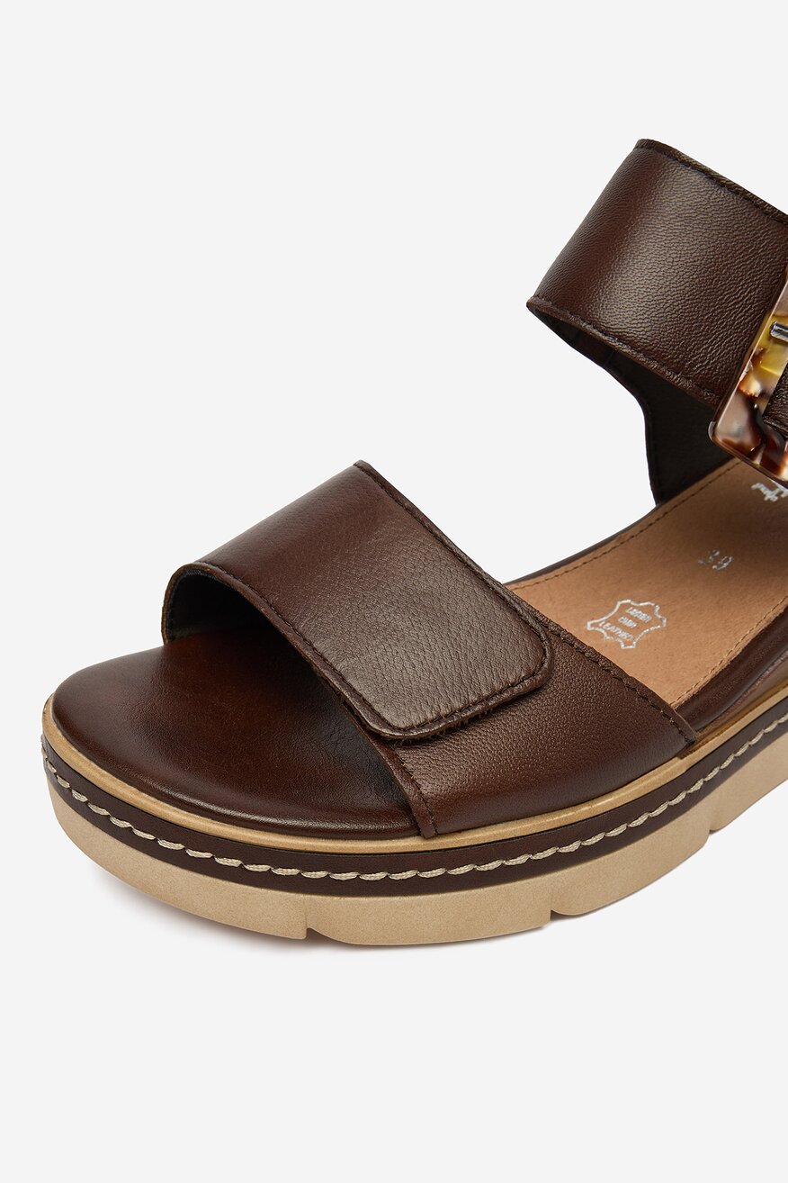 
                Remonte - Sandały skórzane - 5906751790472