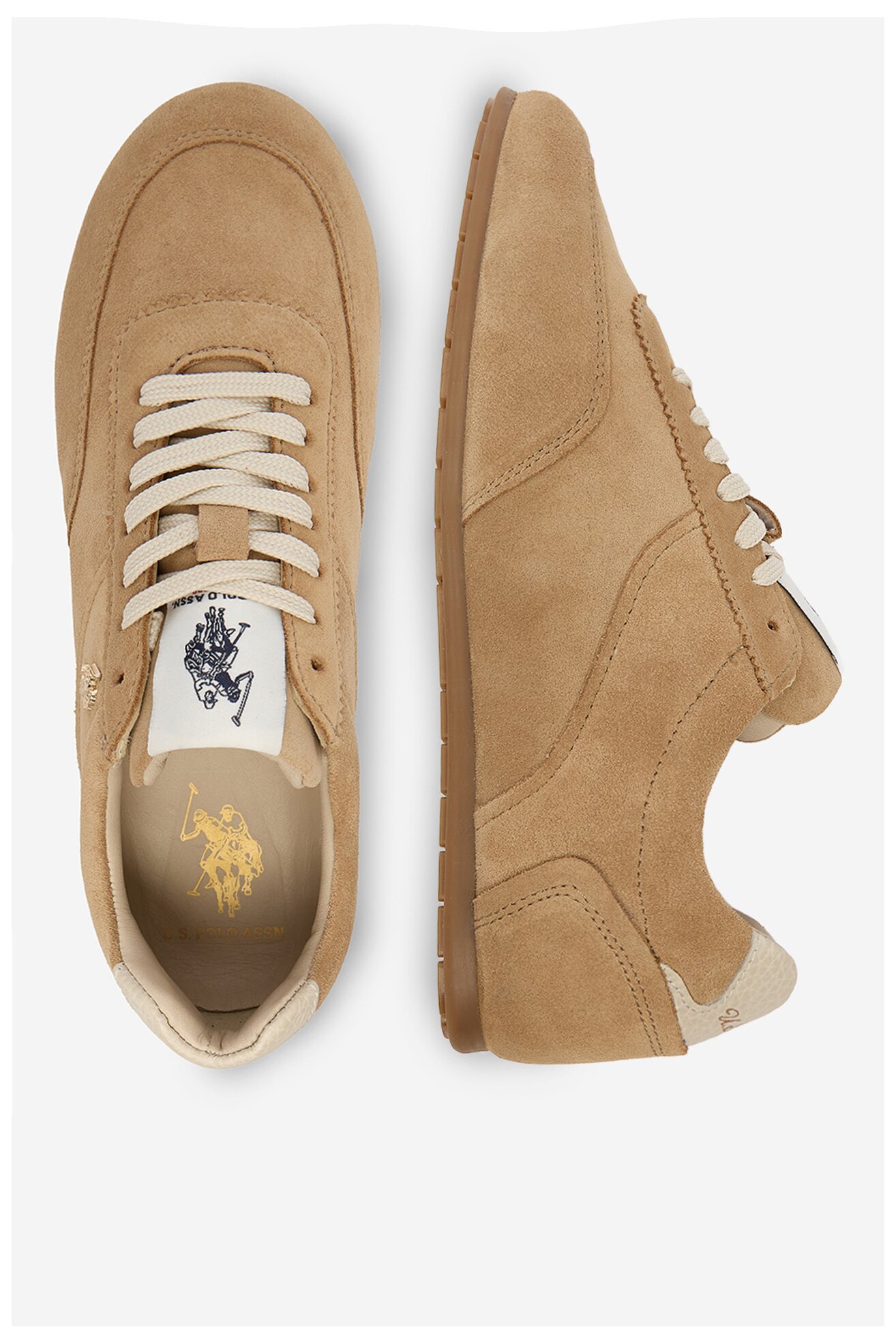 Сникърси U.S. POLO ASSN. EO-CAMMY001W/6S1 БЕЖОВ