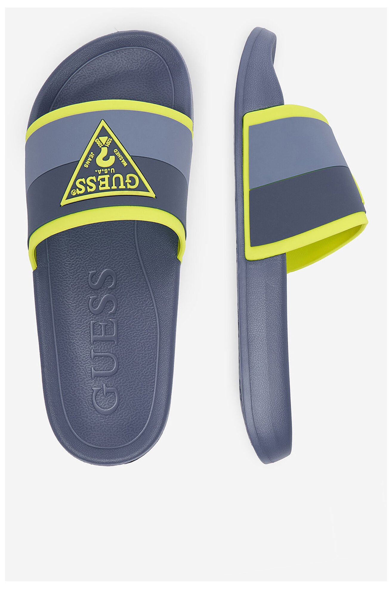 Klapki basenowe GUESS CEOWB-K250040(CH) Granatowy