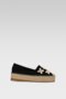 Espadrile DeeZee WSS20391-01 CRNA