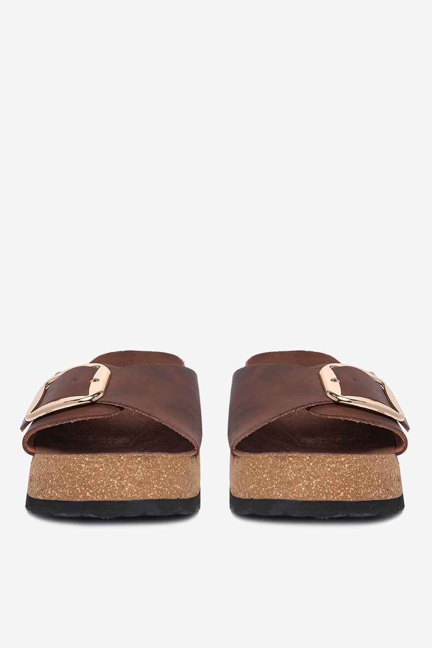 
                Lasocki - Klapki skórzane - 5907964008293