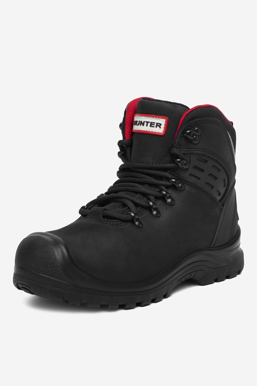 
                HUNTER - Skórzane półbuty sznurowane - 5906751205044