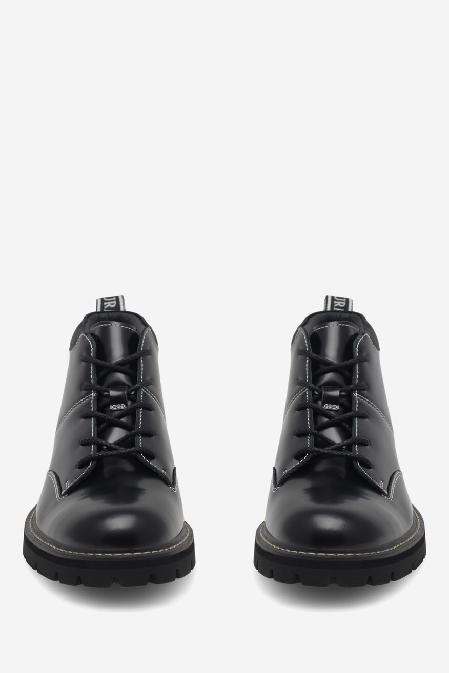 Badura - Skórzane trzewiki - 5905588176701