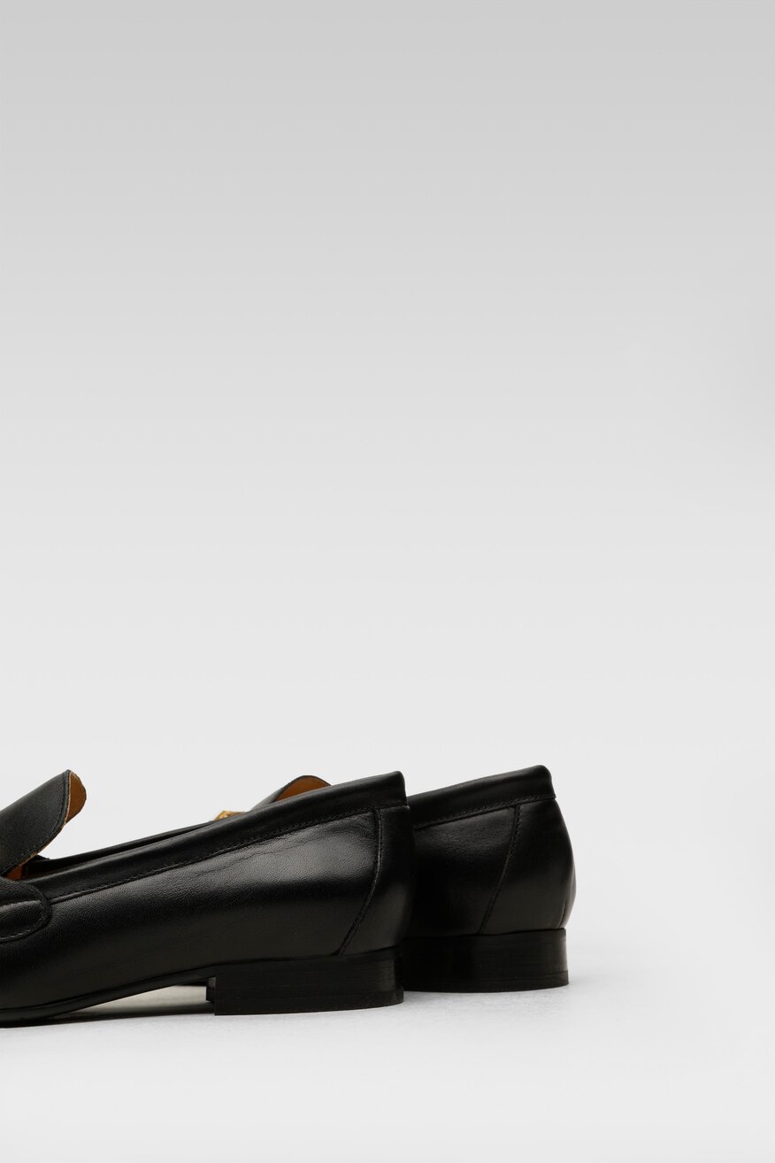 Gino Rossi - Mokasyny skórzane z aplikacją - 5904248289287