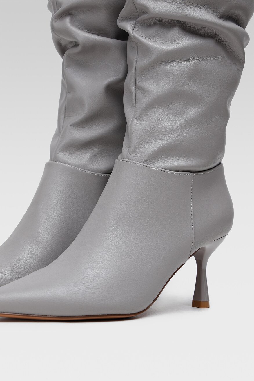 
                Jenny Fairy - Kozaki szare - 5903698921792