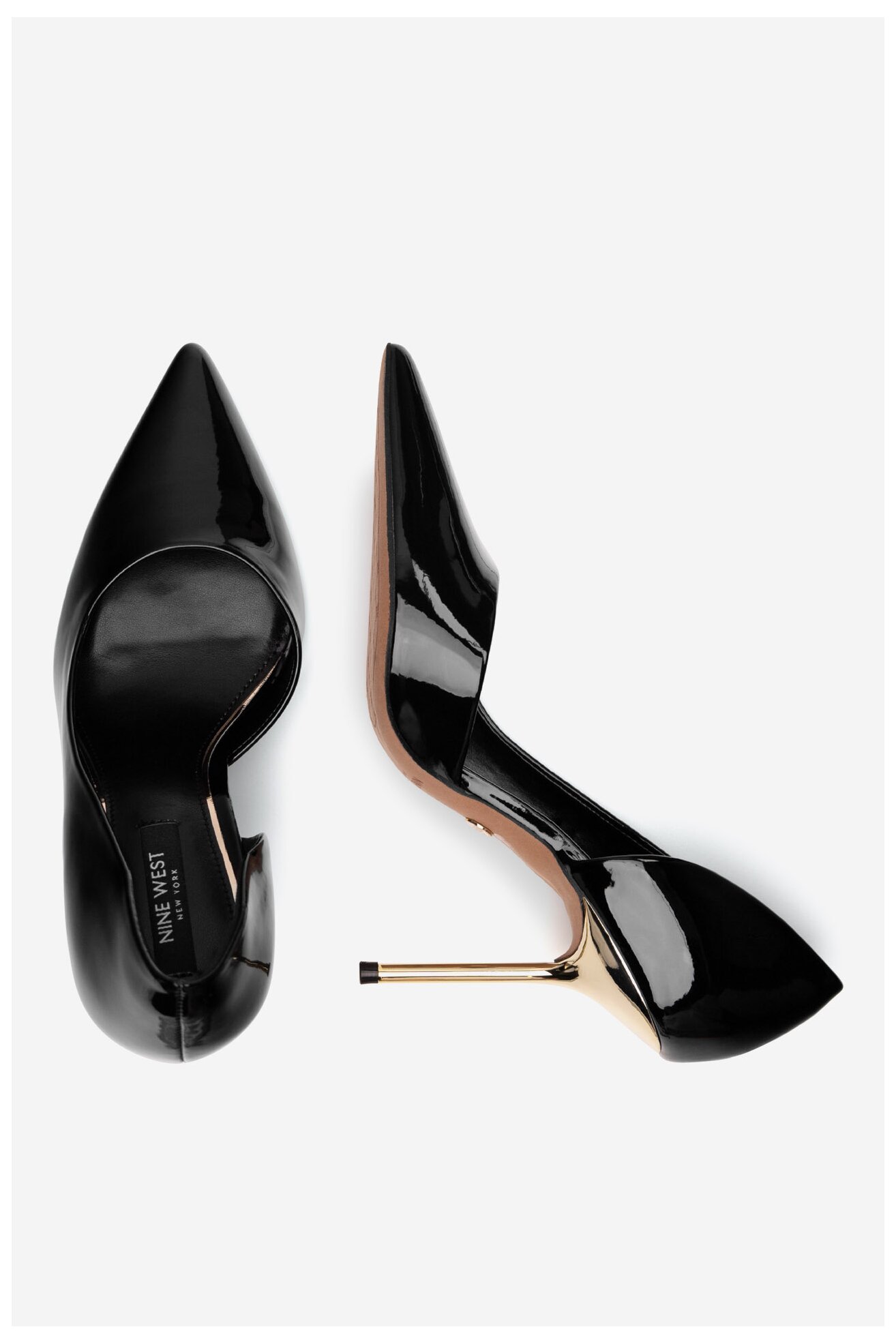 Елегантни обувки NINE WEST CEO-CWF0003-04 ЧЕРЕН