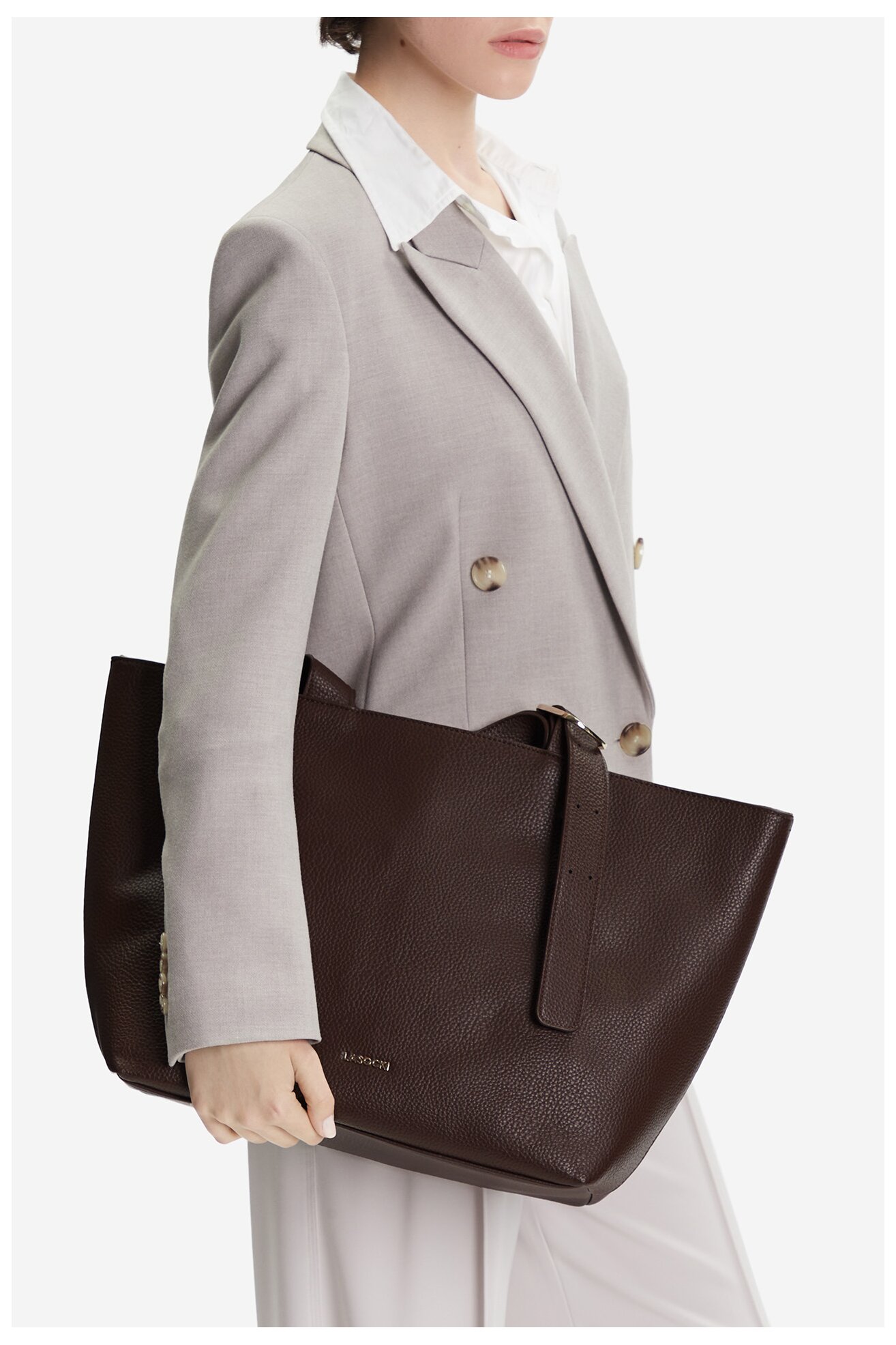 Kézitáska Lasocki C-LSK-L-012-08 BARNA