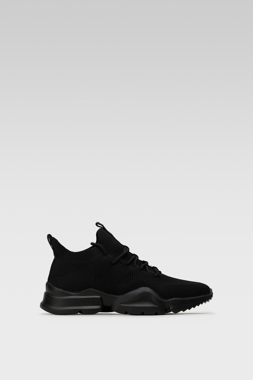 Sprandi - Obuwie sportowe czarne sznurowane - 5904248226251