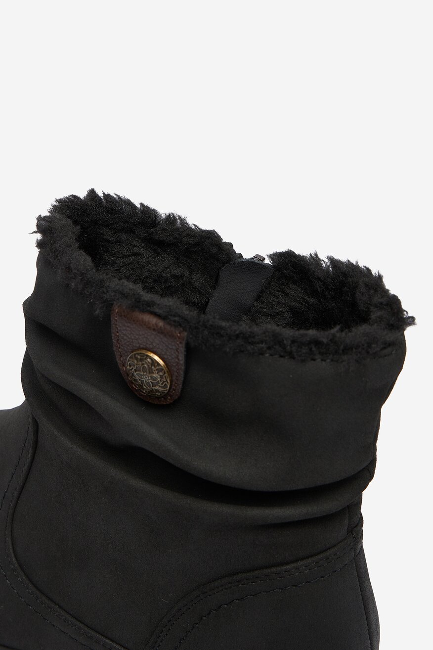 Botki Clara Barson CEO-CORNY H221008 Czarny - 5906751345436