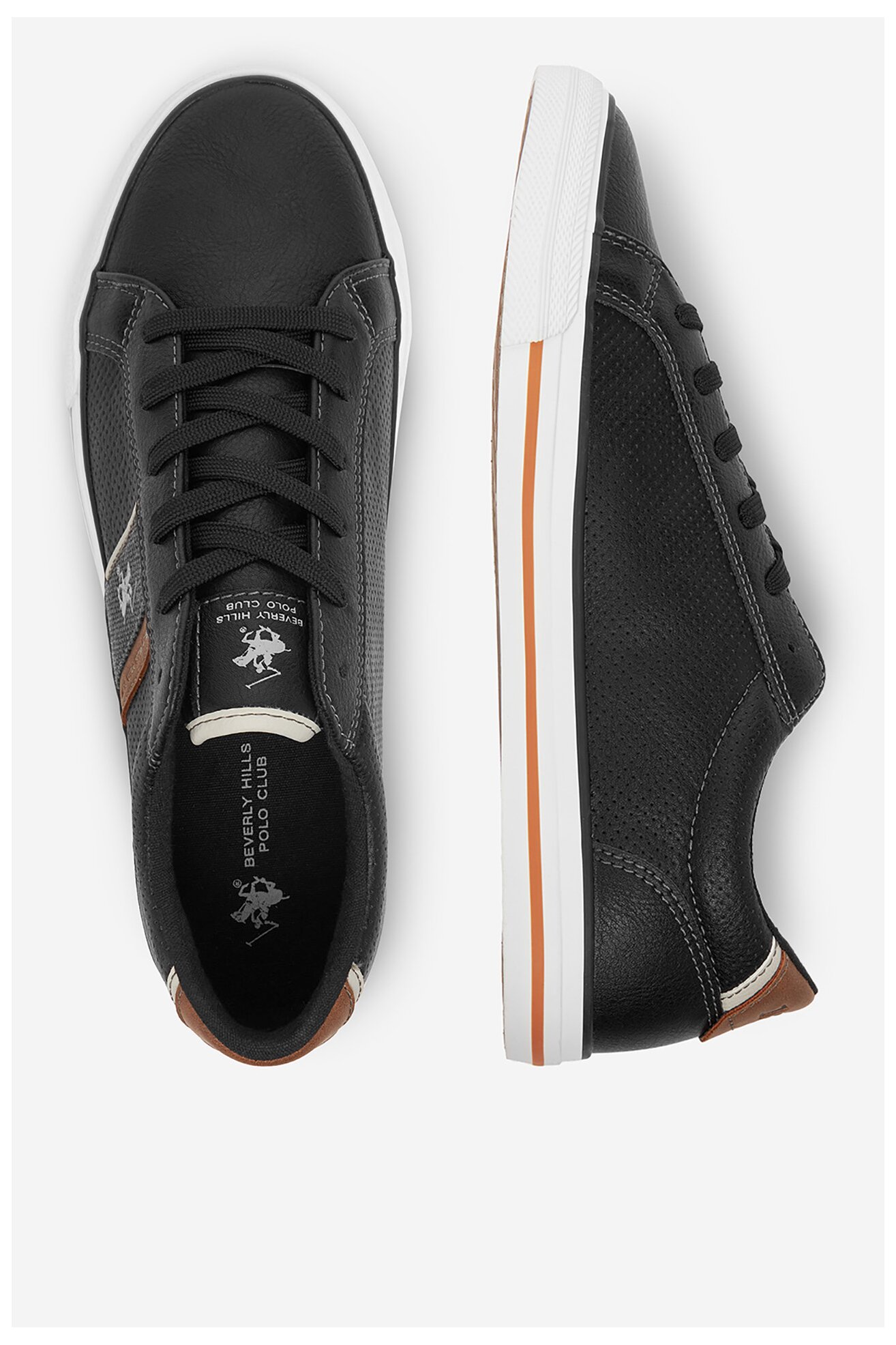 Vászoncipő Beverly Hills Polo Club CEO-V5-DODO FEKETE
