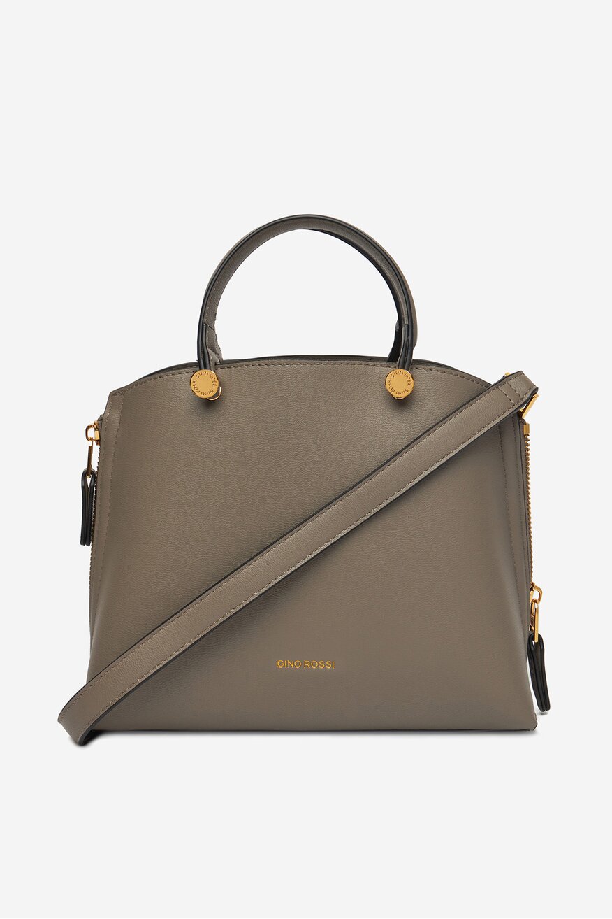 Kézitáska Gino Rossi SÖTÉTBÉZS - 5904862929873