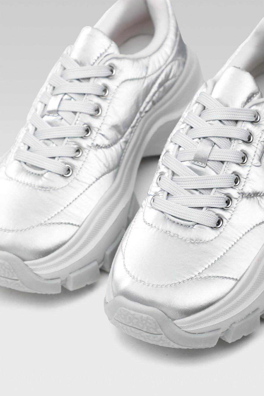 
                Togoshi - Obuwie sportowe srebrne - 5904862125848