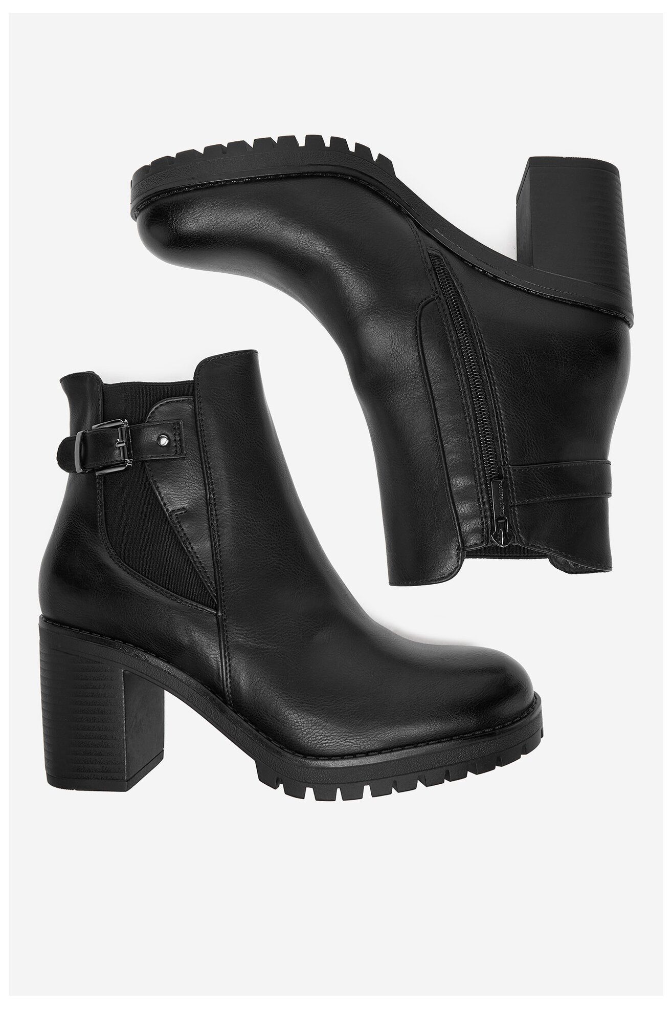 Kratke čizme Clara Barson CEO-MAGNA HL221125 CRNA