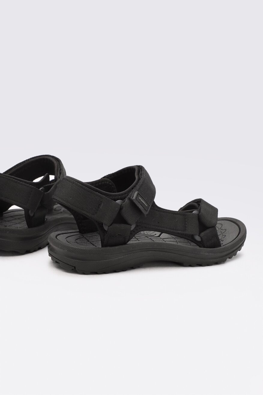 
                Sprandi - Sandały czarne na rzep - 5903698355498