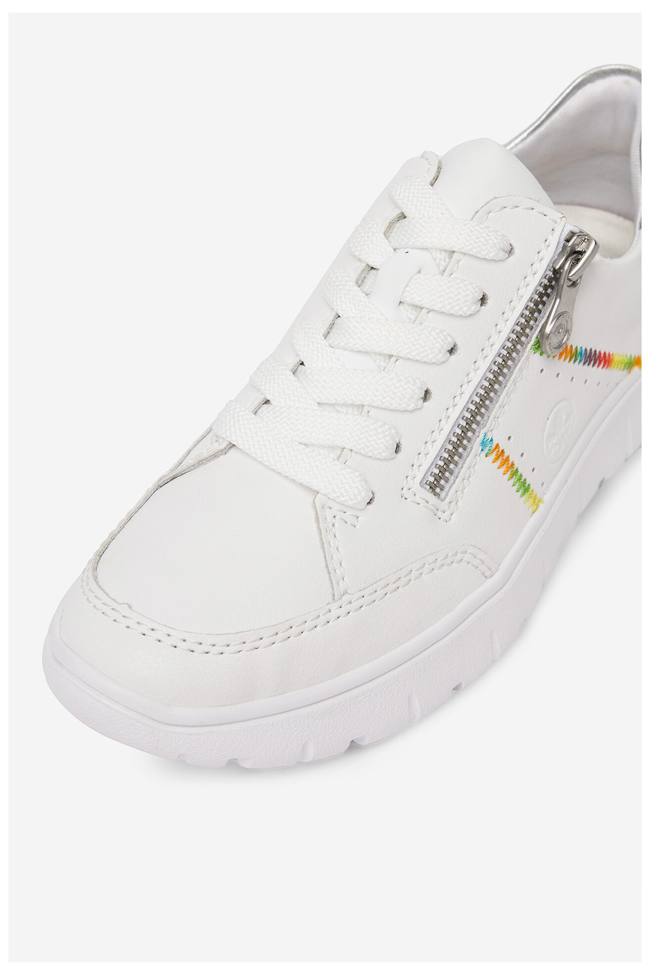 Tornacipő Rieker N1313-80 FEHÉR