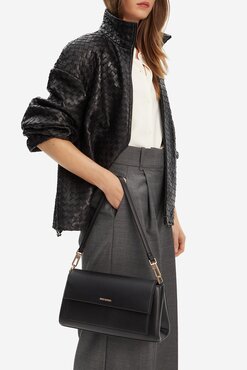 Kabelka Gino Rossi C-ELINE-LDA8080 ČERNÁ