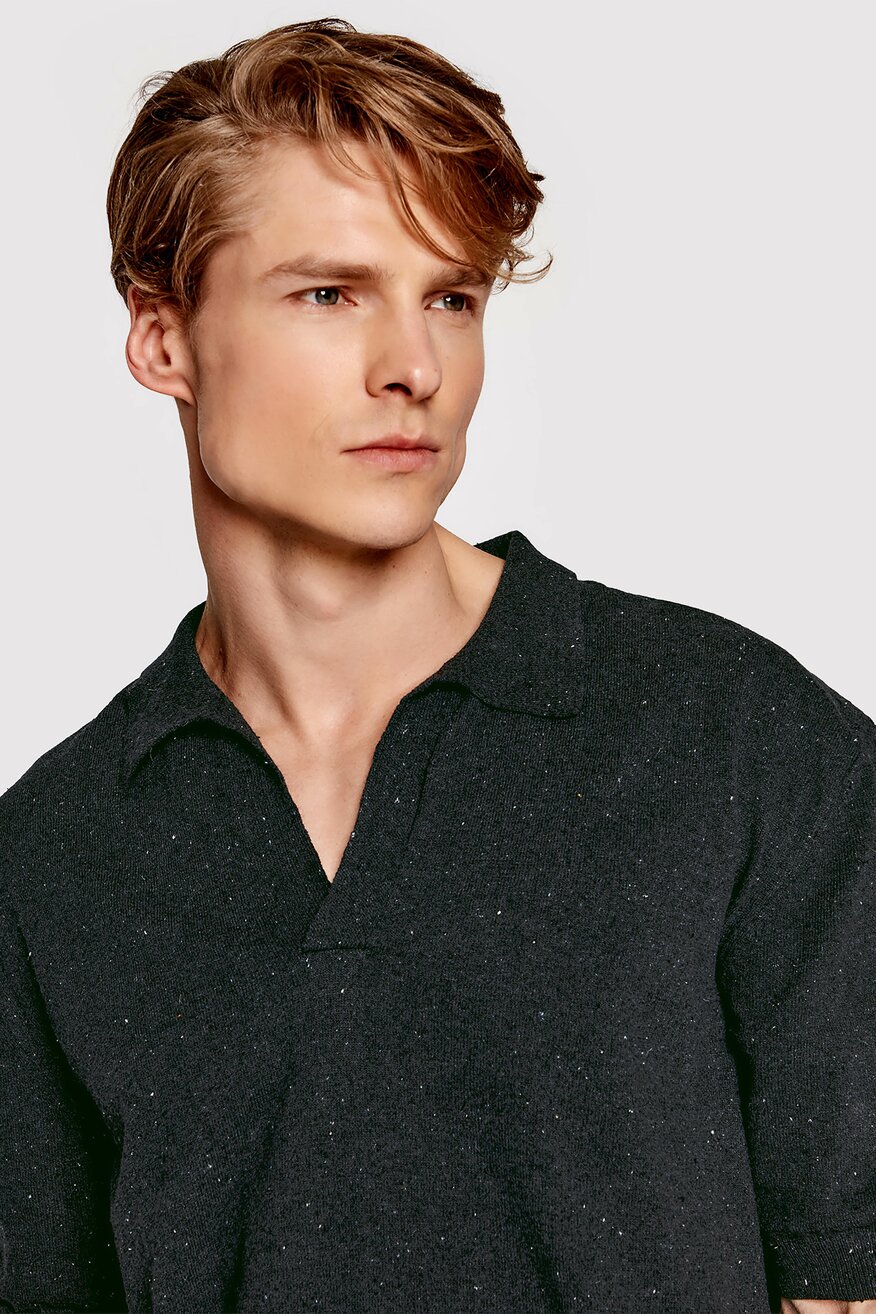 
                Americanos - Polo czarna - 2230021006806