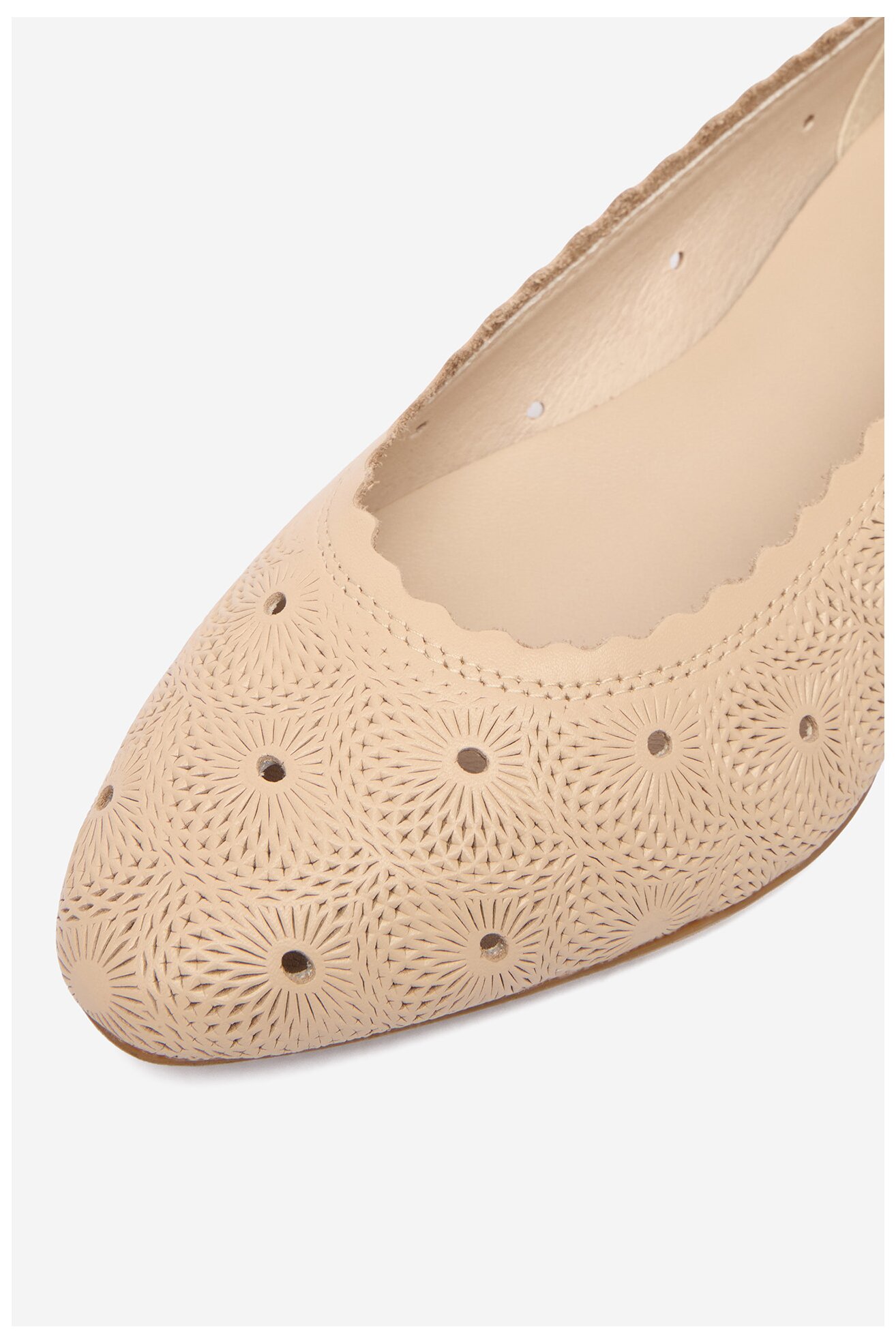 Baleriny Lasocki CEO-RST-KAJA-20 Beżowy