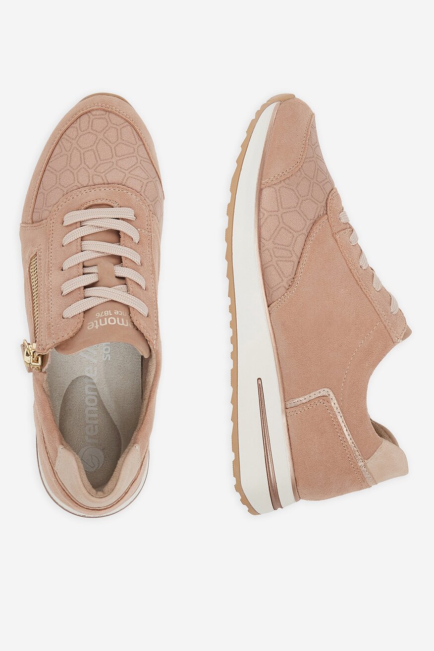 Remonte - Sneakersy zamszowe - 2230074038649