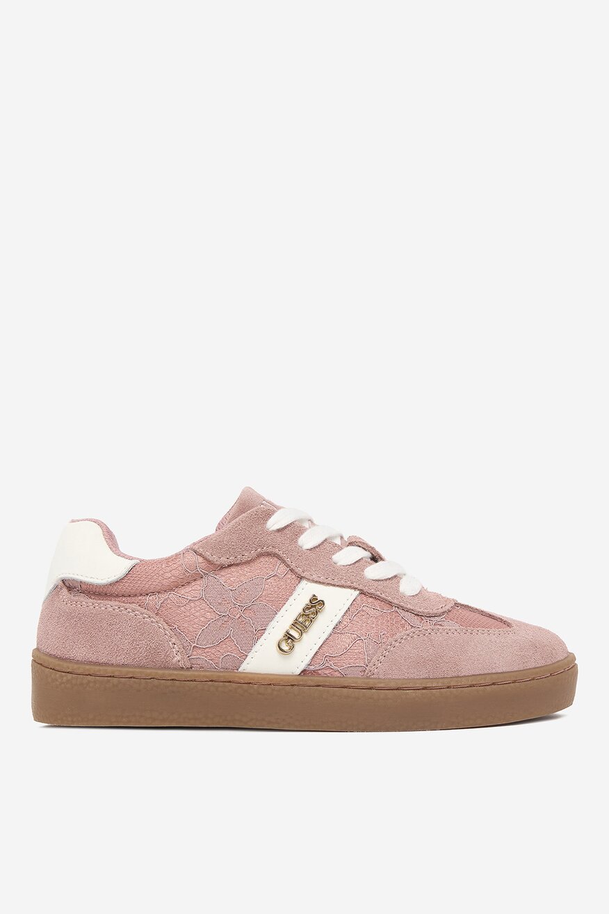 
                        Sneakers GUESS CEO-AVO-LACE Różowy jasny - 5906751800232