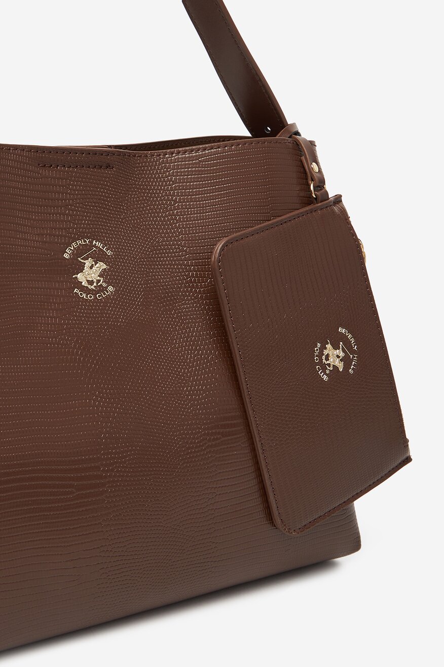 
                Kézitáska Beverly Hills Polo Club BARNA - 5906751253113