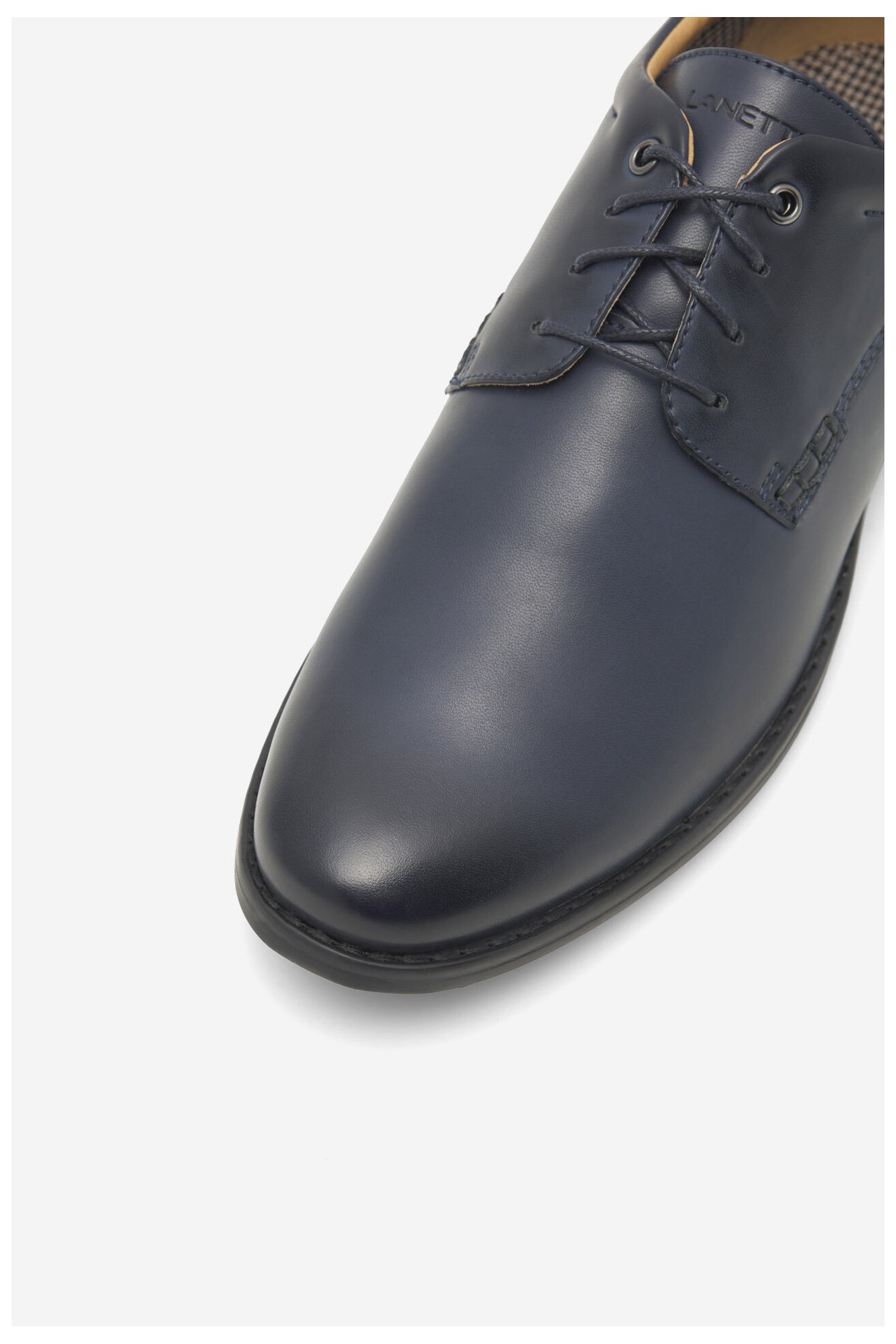 Półbuty Lanetti ALMER-15 MBS Granatowy