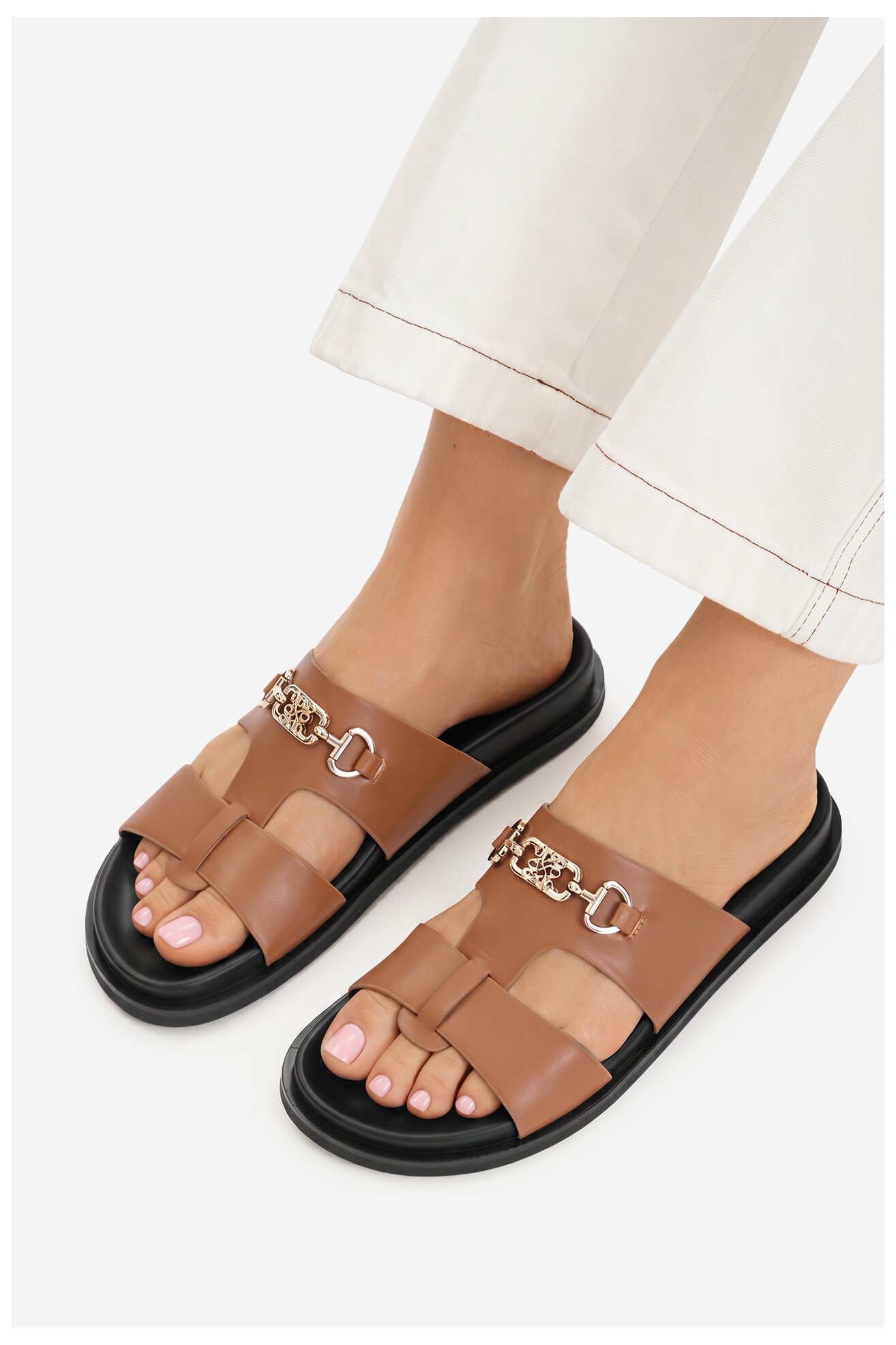 Papuče NINE WEST CEO-JDNW-05 KAMEL