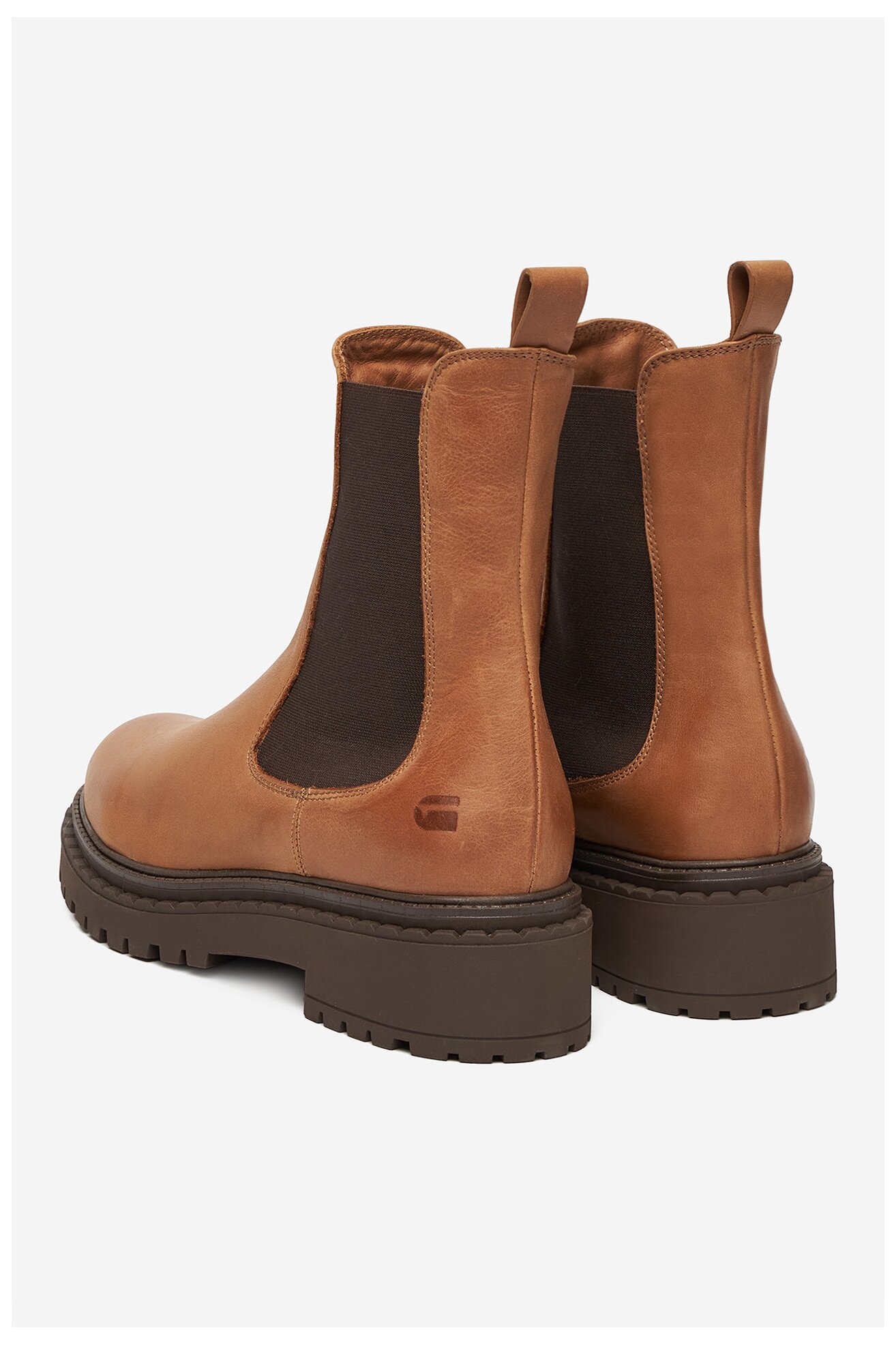 Botki G-STAR RAW EO-DAMLA-25FW26 Beżowy ciemny