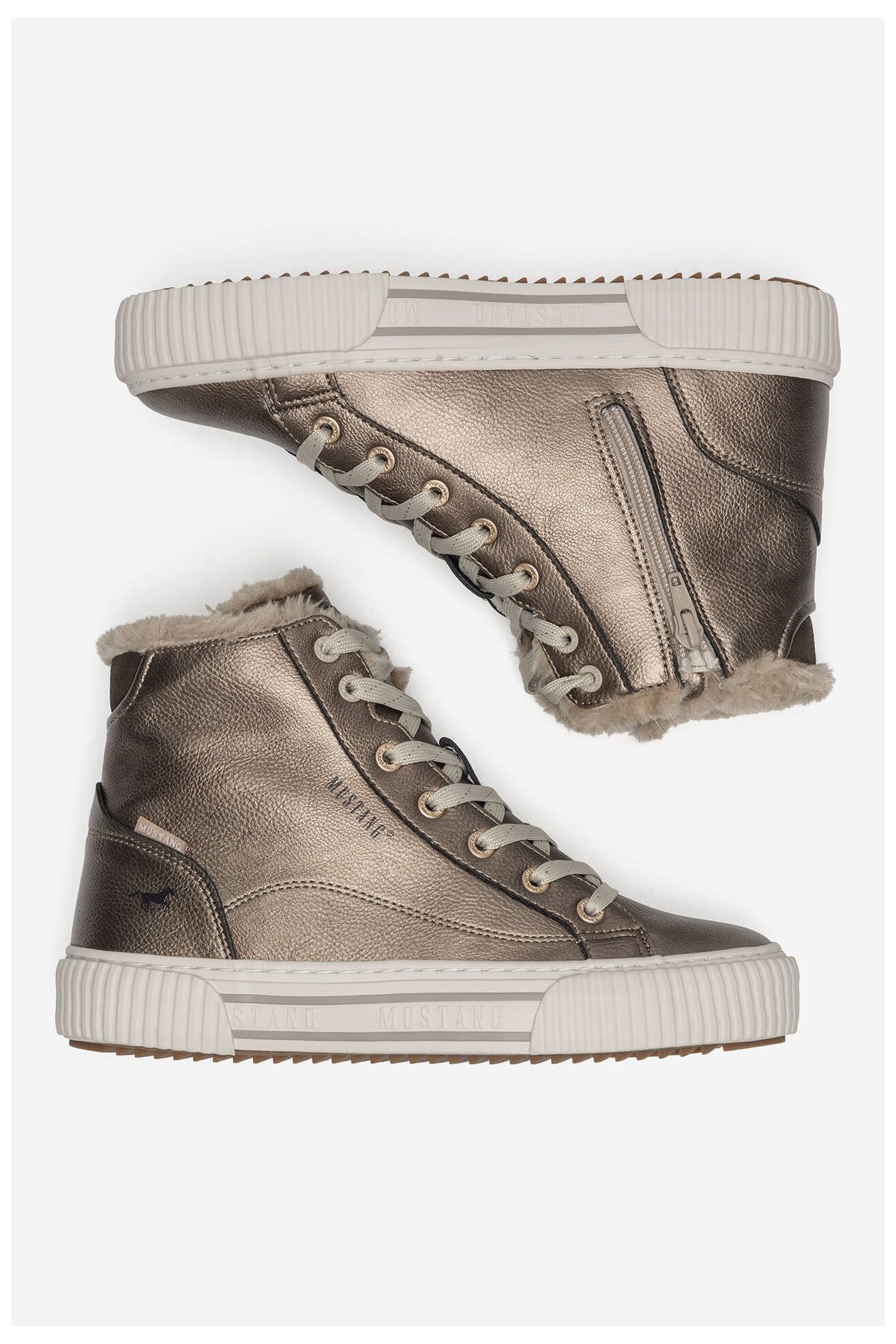 Csizma Mustang 1442-602 ARANY