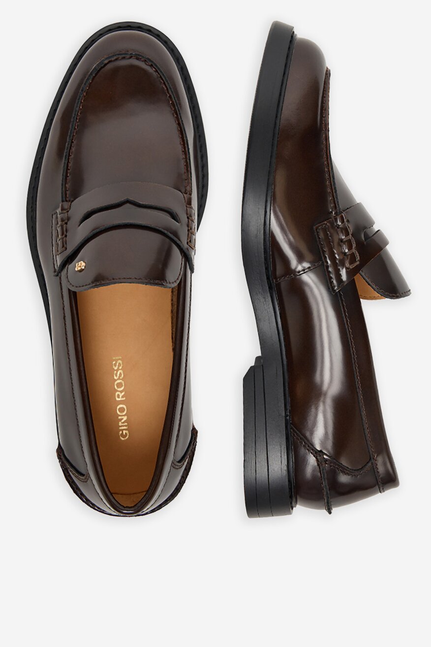 Gino Rossi - Lordsy skórzane - 5906751386699