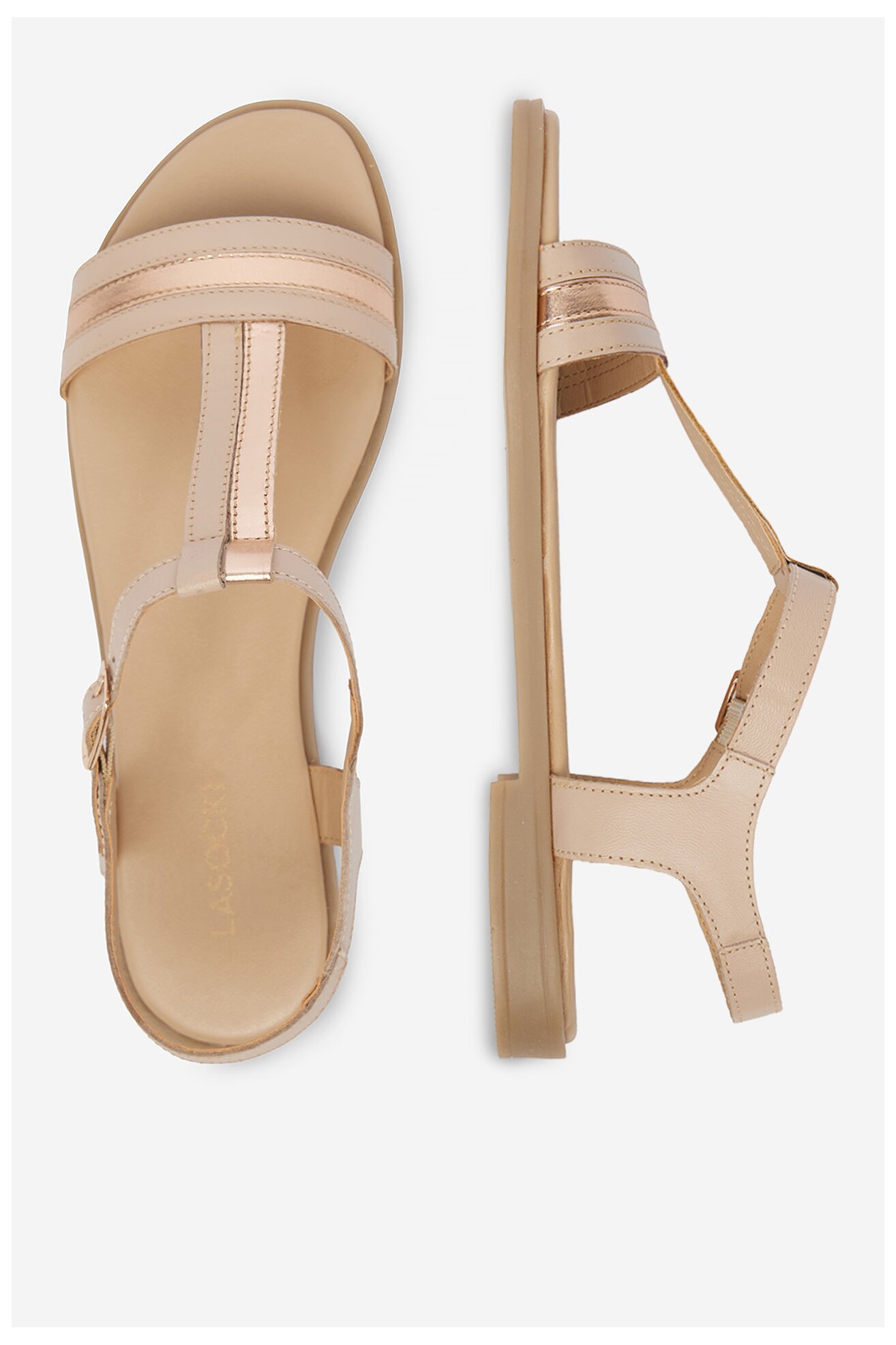 Sandały Lasocki CEO-WI23-FOXI-60 Beżowy