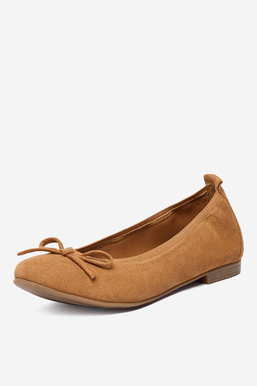 
                Lasocki - Baleriny skórzane - 5906751860748