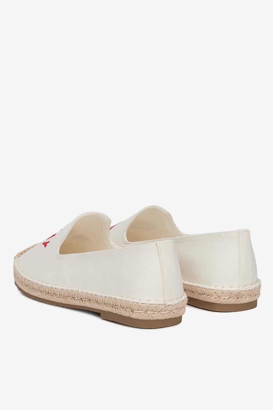 Espadrile DeeZee ALB - 5904410836080