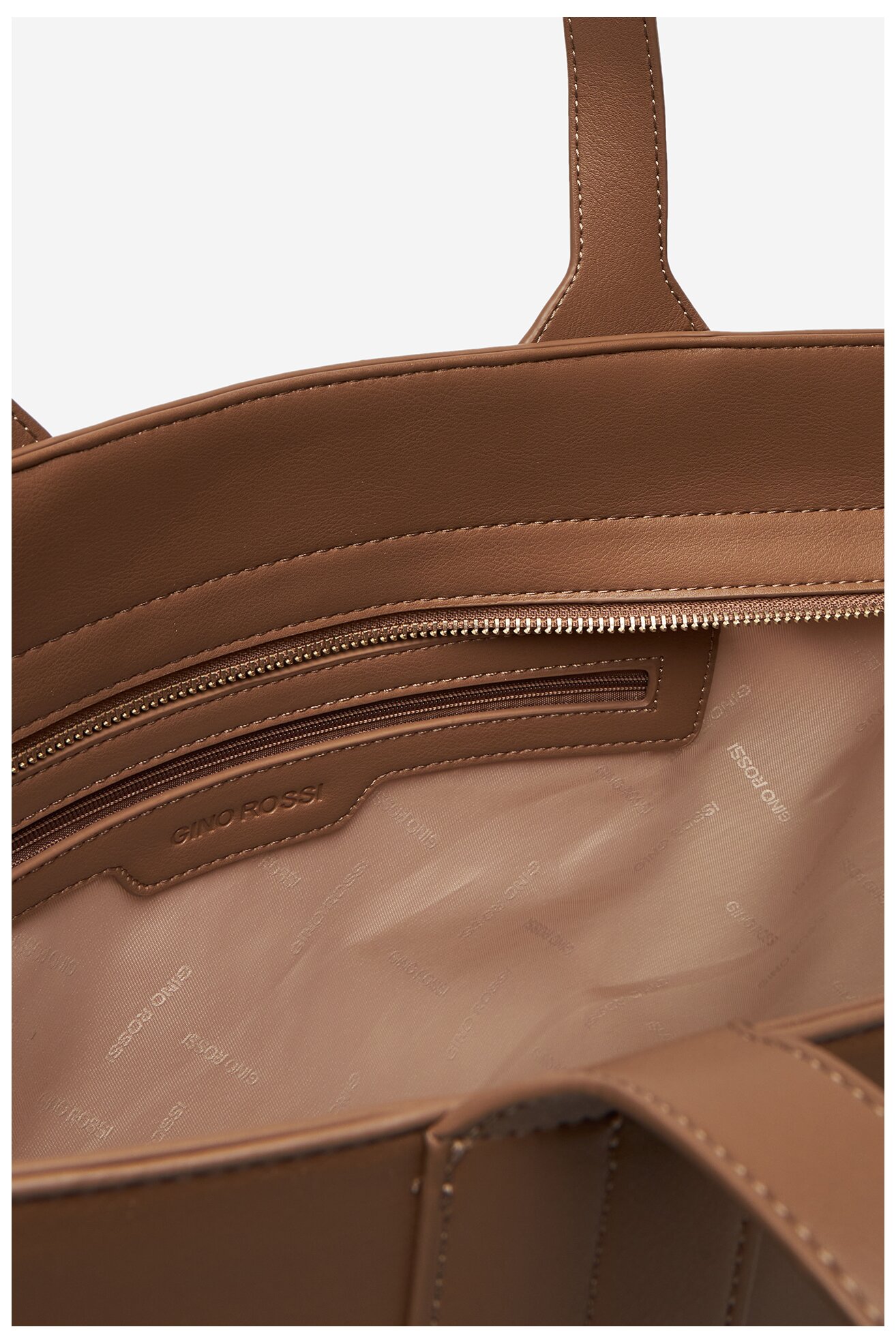 Torebka Gino Rossi CEO-EVI-LA513-332-3 Beżowy ciemny