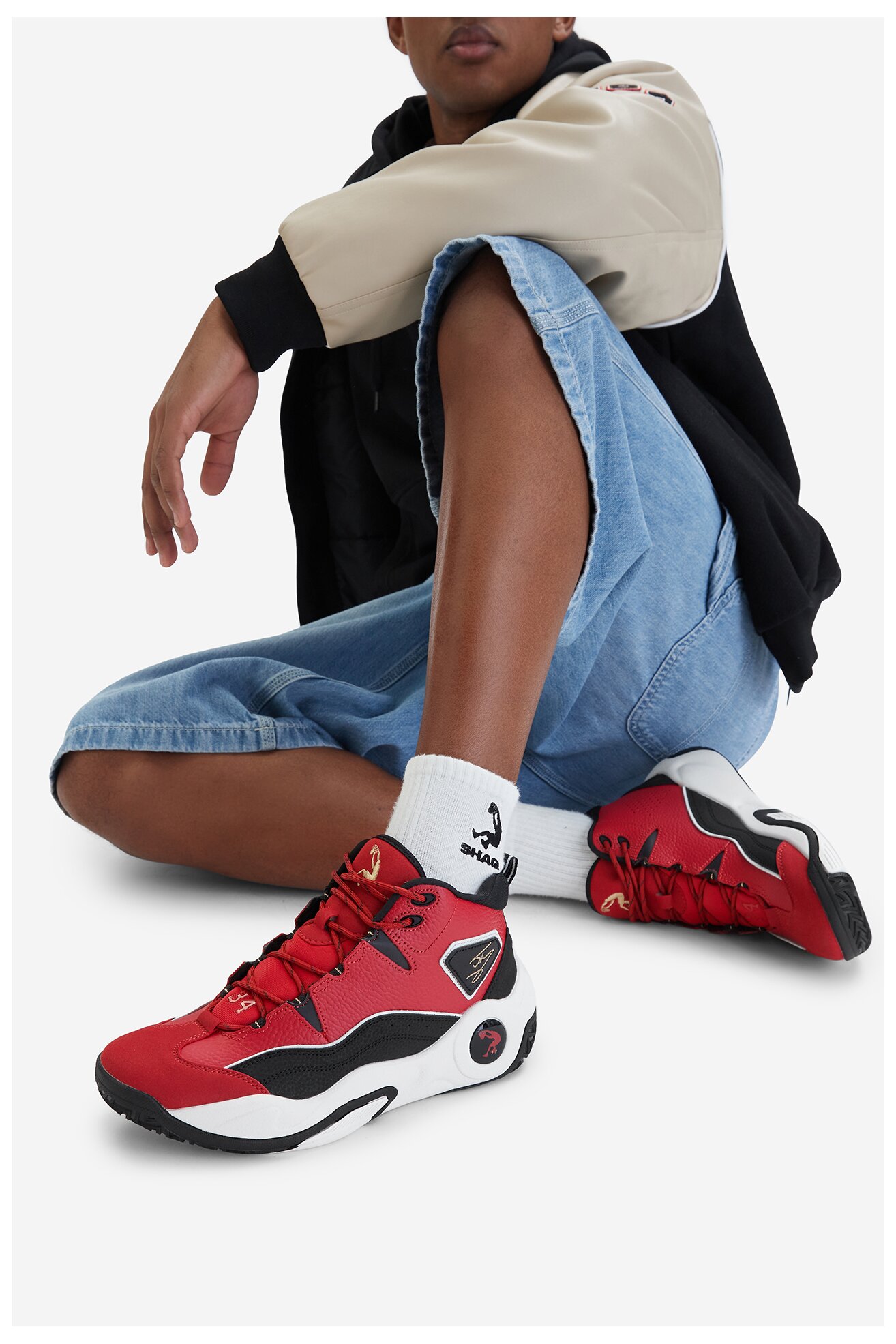 Кросівки спортивні SHAQ EOSS-H.O.F AQ95027M-RZ ЧЕРВОНИЙ